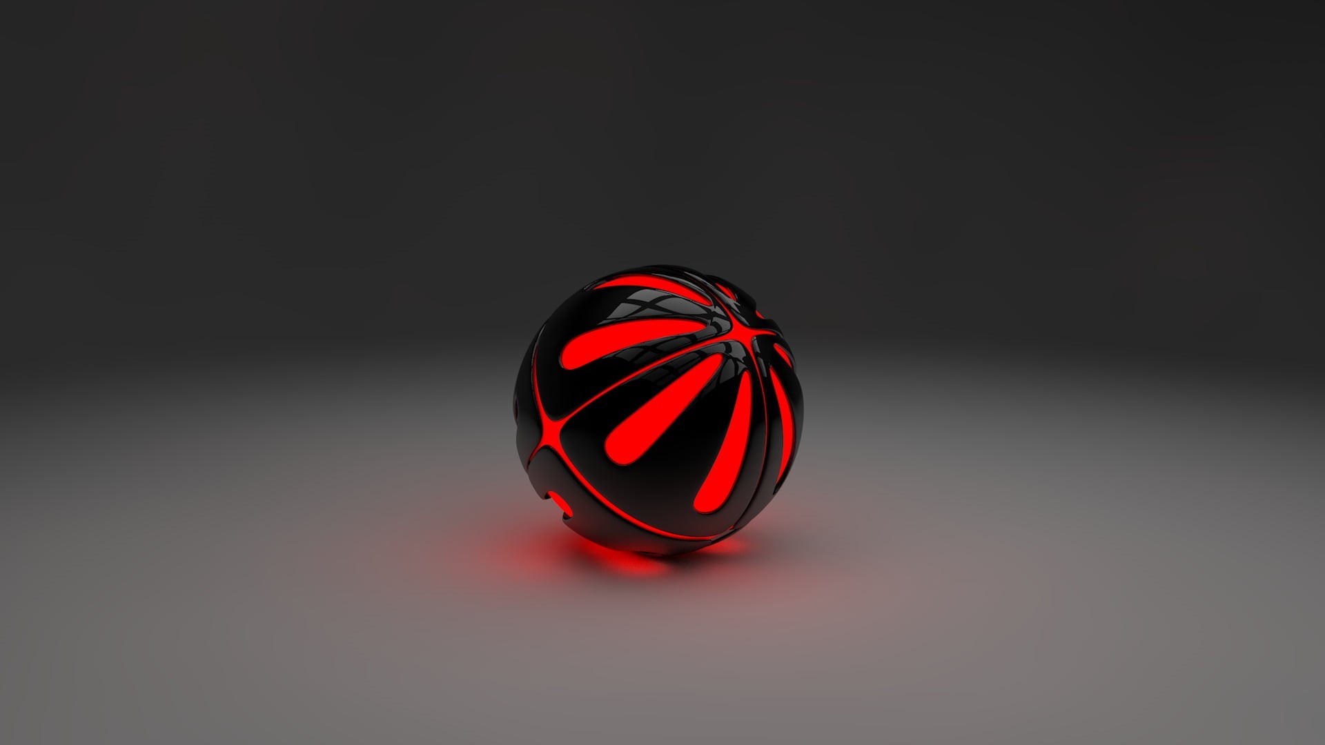 close-up, illuminated, high angle view, studio shot, single object, no people, black background, copy space, black, toy, sphere, indoors, ribbon, directly above, HD Wallpaper