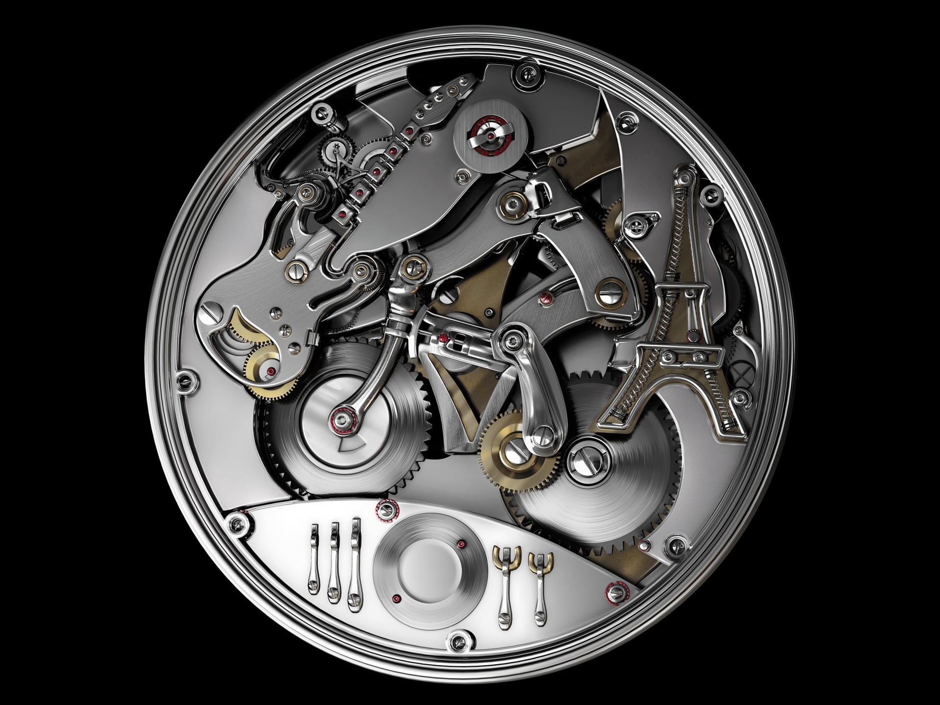 pocket watch, complexity, circle, mechanical, wheel, luxury, gear, silver Colored, black Color, watch, particles, indoors, machinery, studio shot, clock, HD Wallpaper
