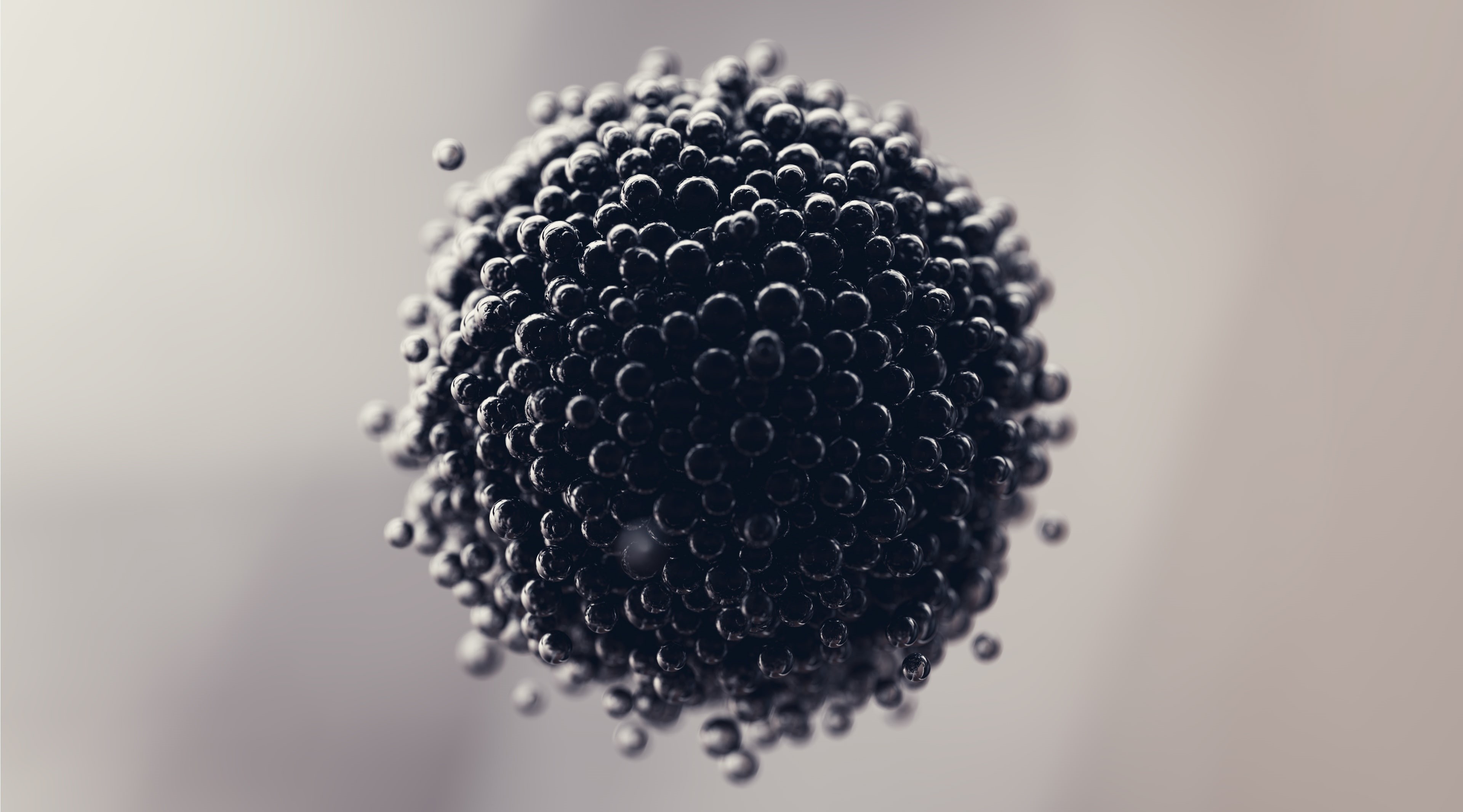 technology, depthoffield, art, render, pattern, indoors, backgrounds, lot, close-up, hd, spheres, black color, macro, abstract, bean, ultrahd, 4K, minimal, HD Wallpaper