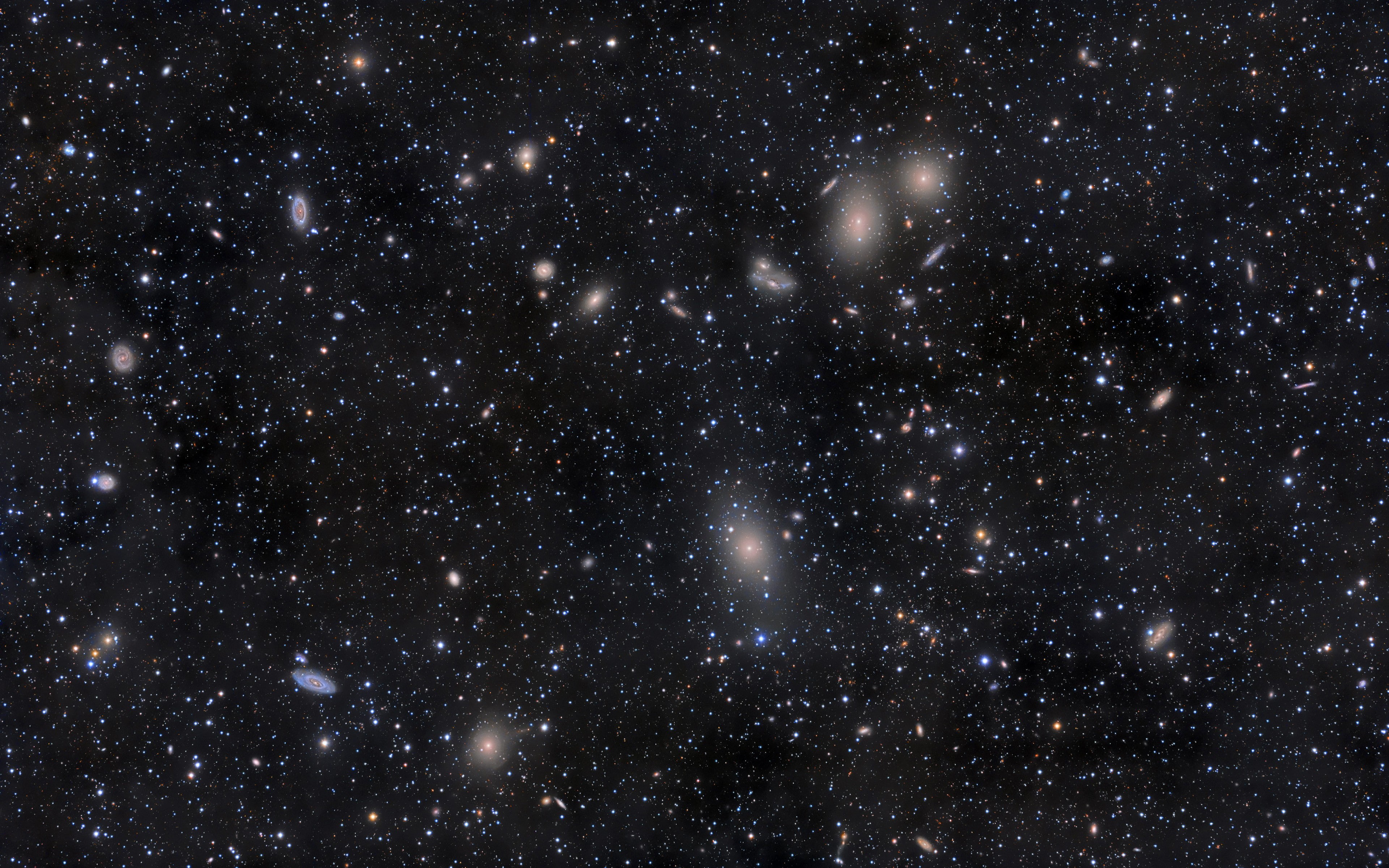 Virgo, 4K, nature, globular star cluster, constellation, luminosity, star - space, outdoors, taurus, cluster, glowing, dust, no people, bunch, astronomy, HD Wallpaper