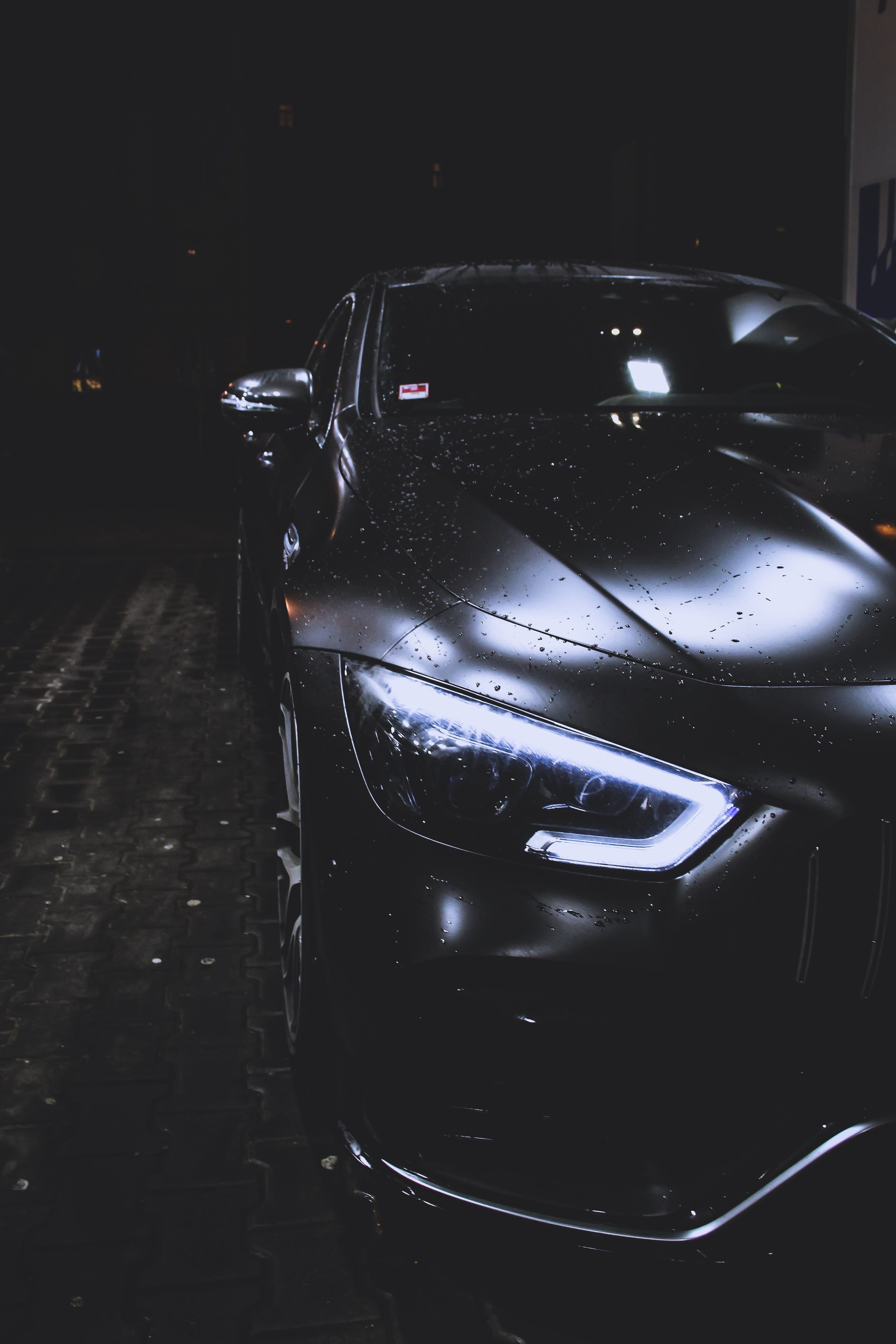 autos, lifestyle, silver colored, gas station, metal, mode of transportation, motorcycle, no people, household equipment, cars, supercar, 4K, prague, wet, Phone HD Wallpaper