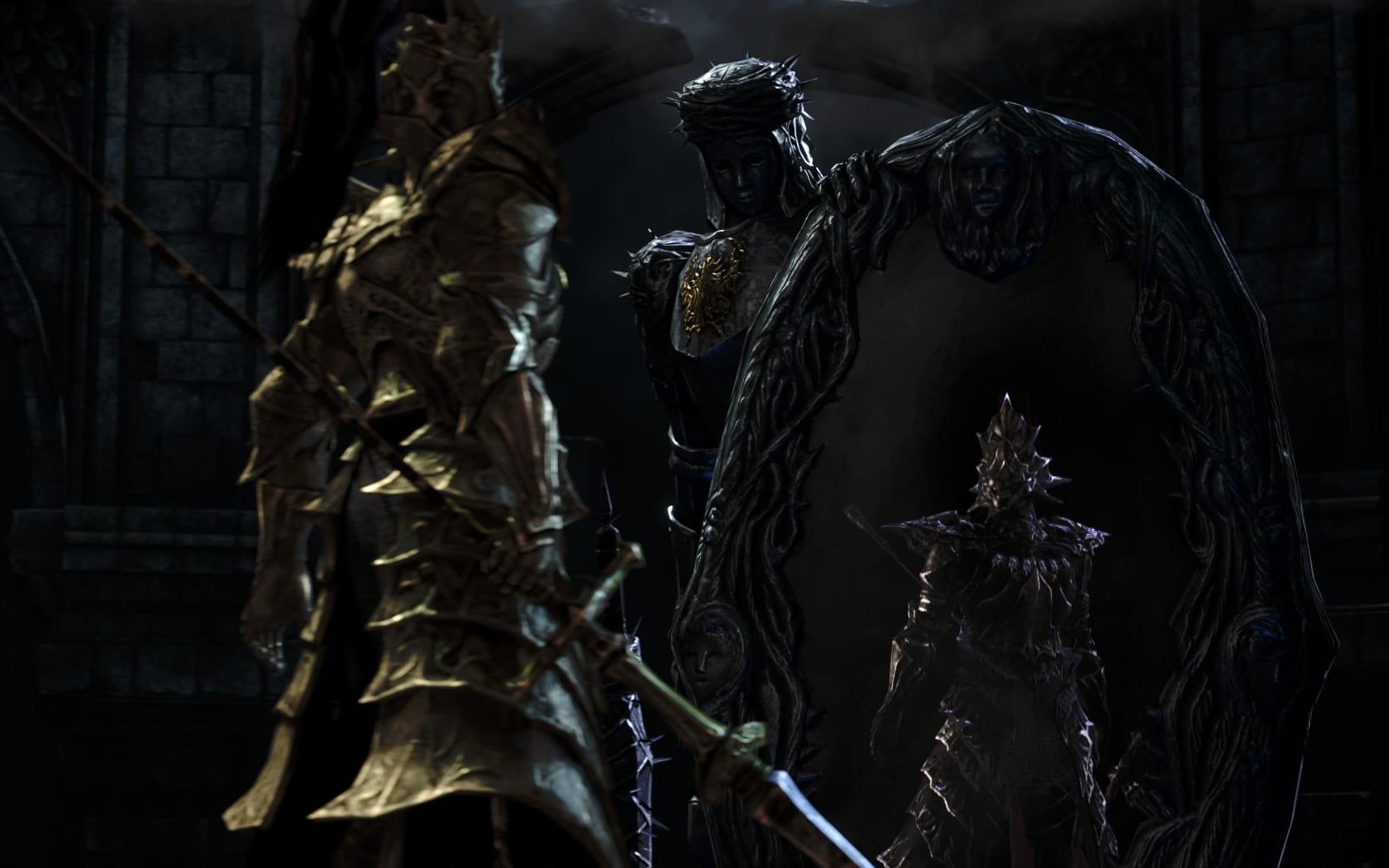 knight, close-up, looking, ornstein, creativity, Dark Souls II, souls, animal body part, focus on foreground, day, animal skeleton, no people, wilted plant, HD Wallpaper