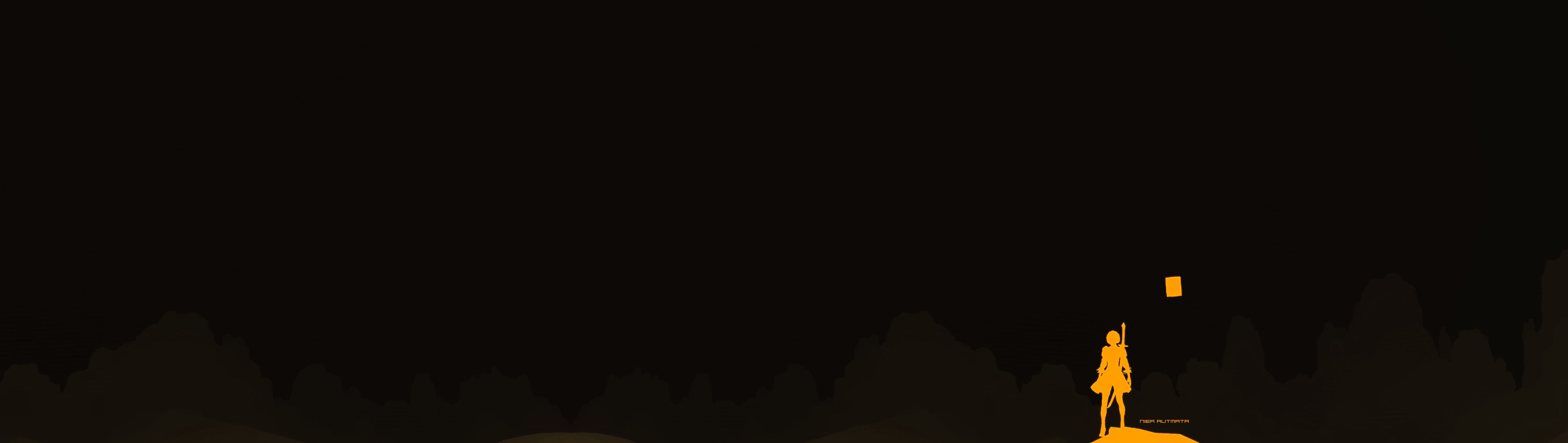 dark, ultrawide, 5K, NieR, HD Wallpaper