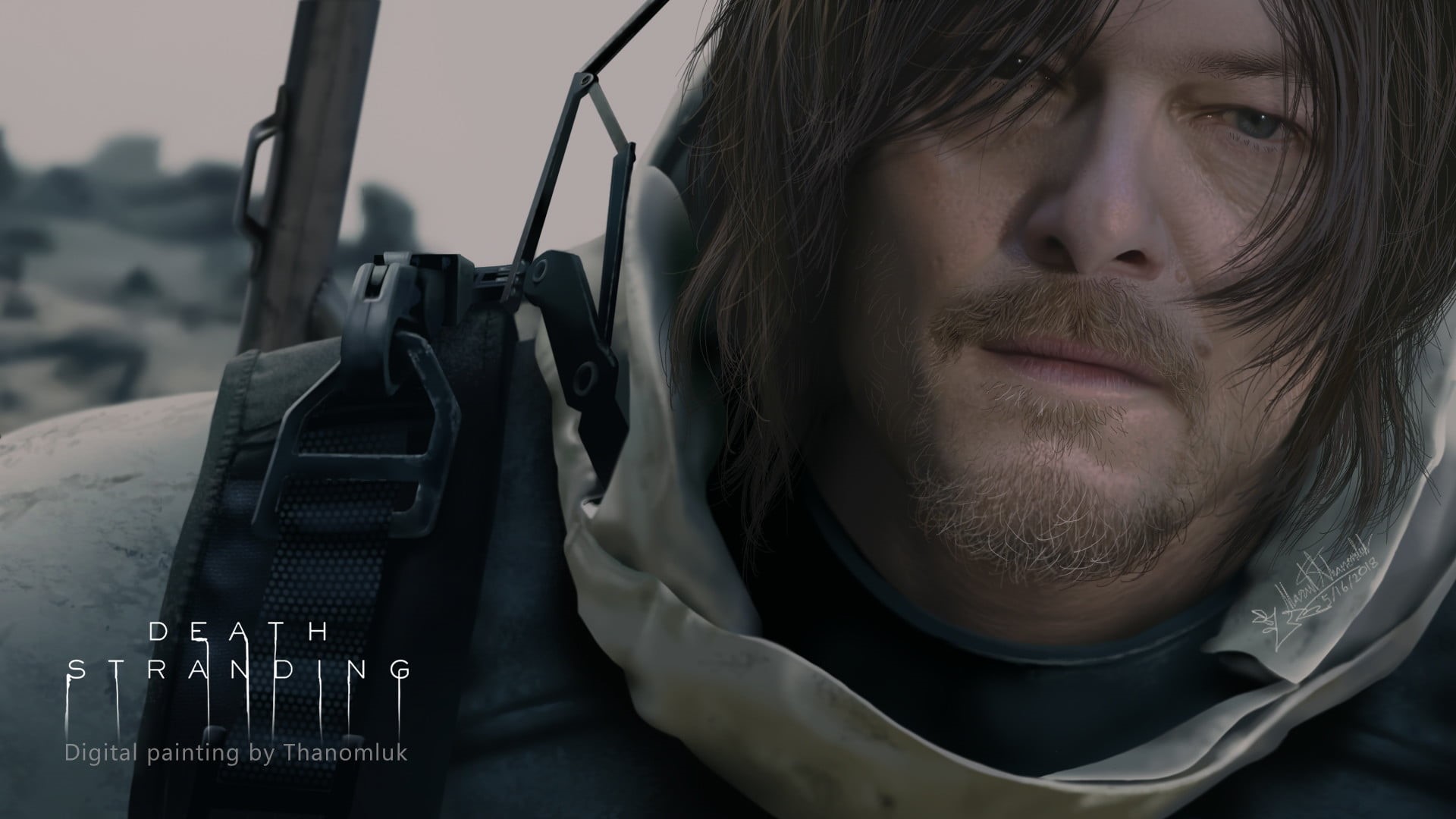 1080P, Death Stranding, Norman Reedus, Video Game, HD Wallpaper