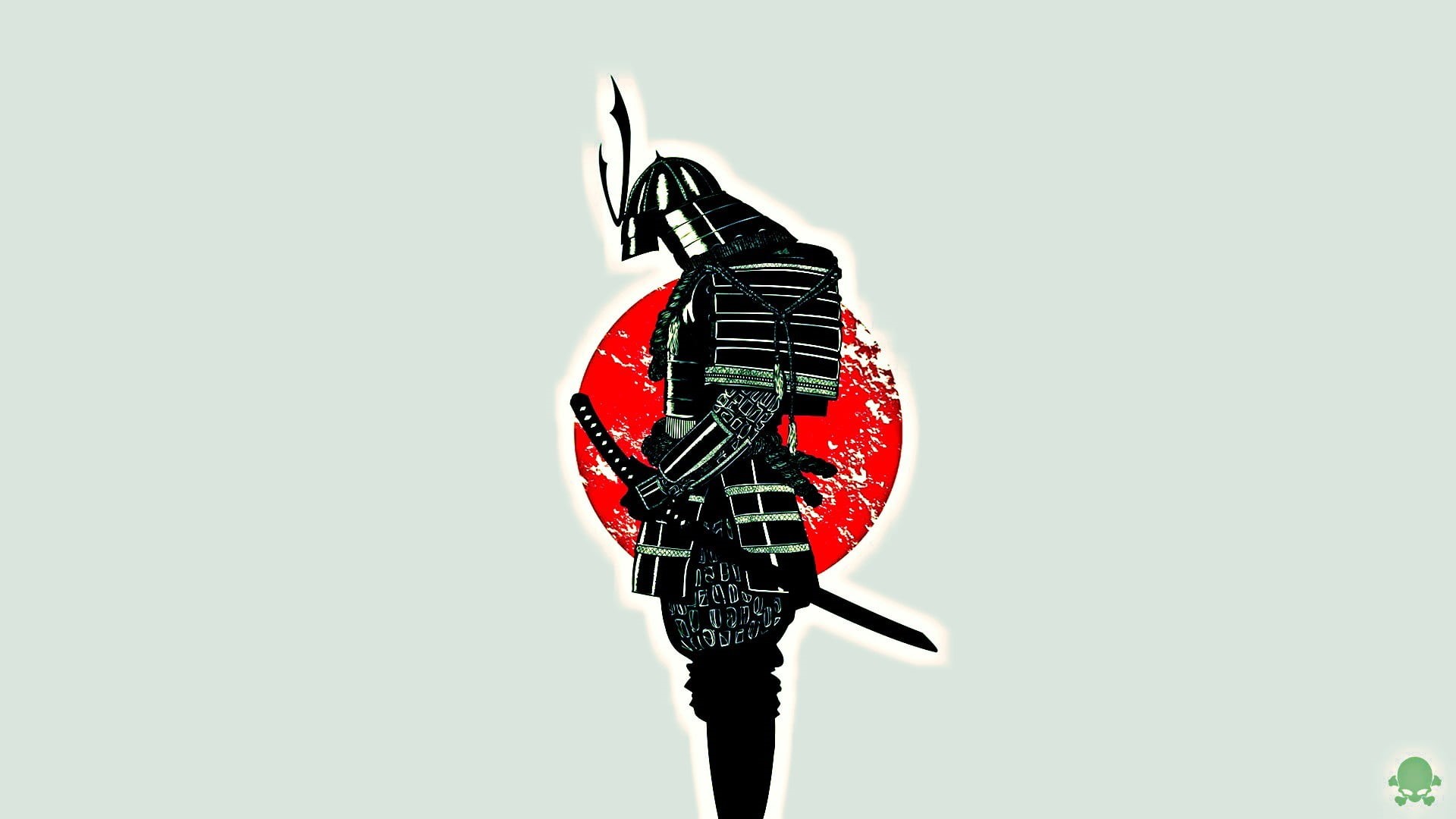 close-up, no people, communication, flag, representation, human representation, samurai, indoors, black, copy space, cut out, art and craft, HD Wallpaper