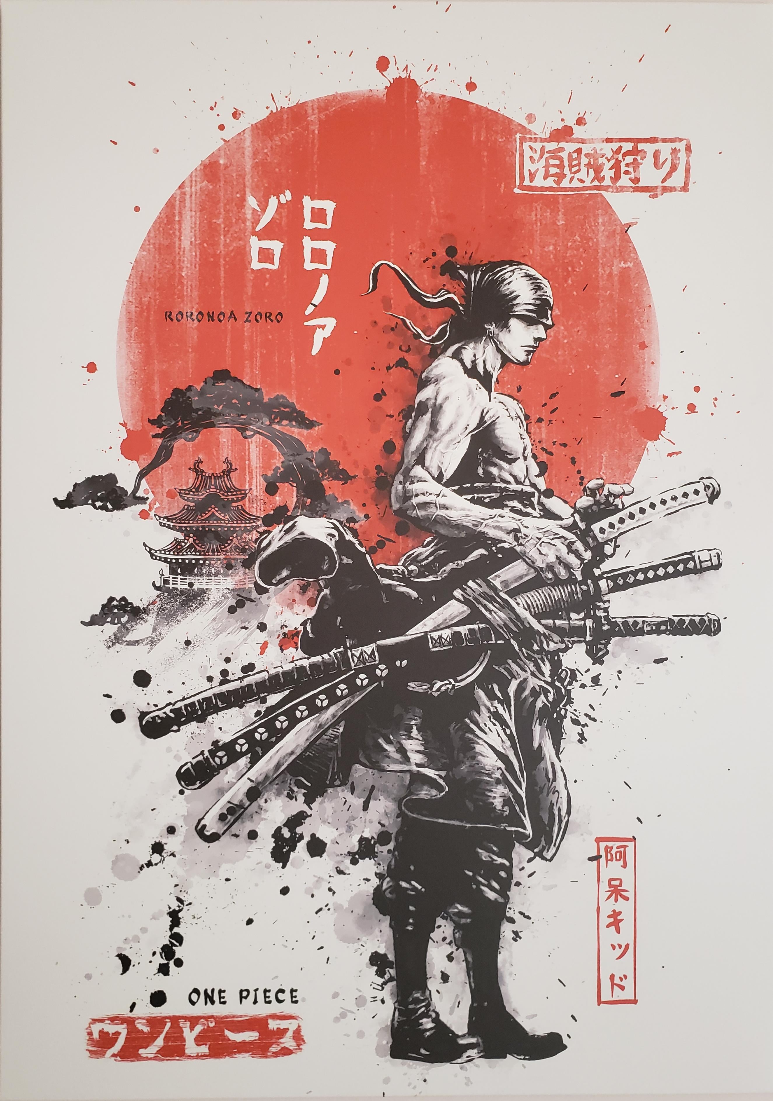 2K, Japan, katana, samurai, anime, Phone HD Wallpaper