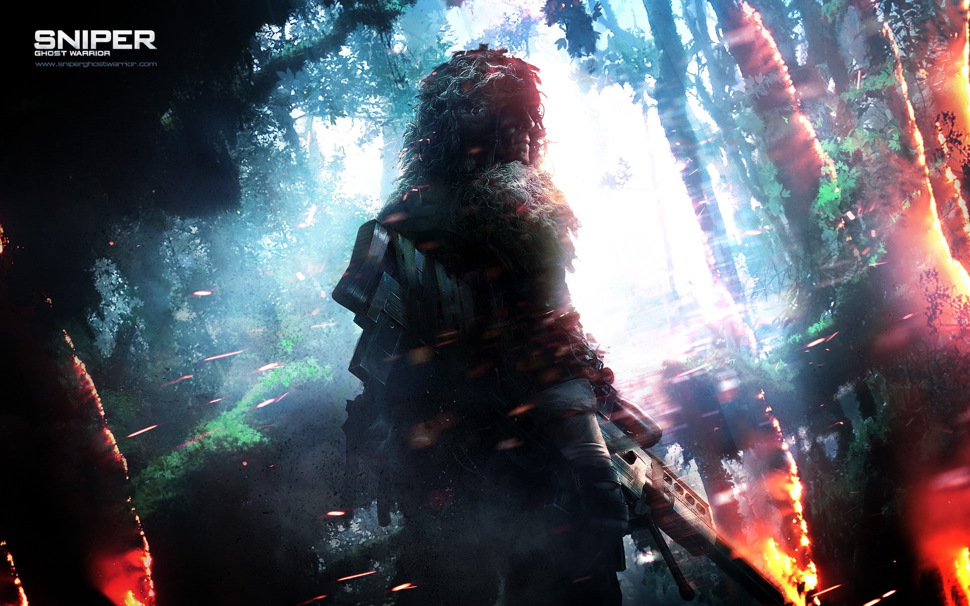 sniper, ghost, artwork, 1080P, warrior, HD Wallpaper