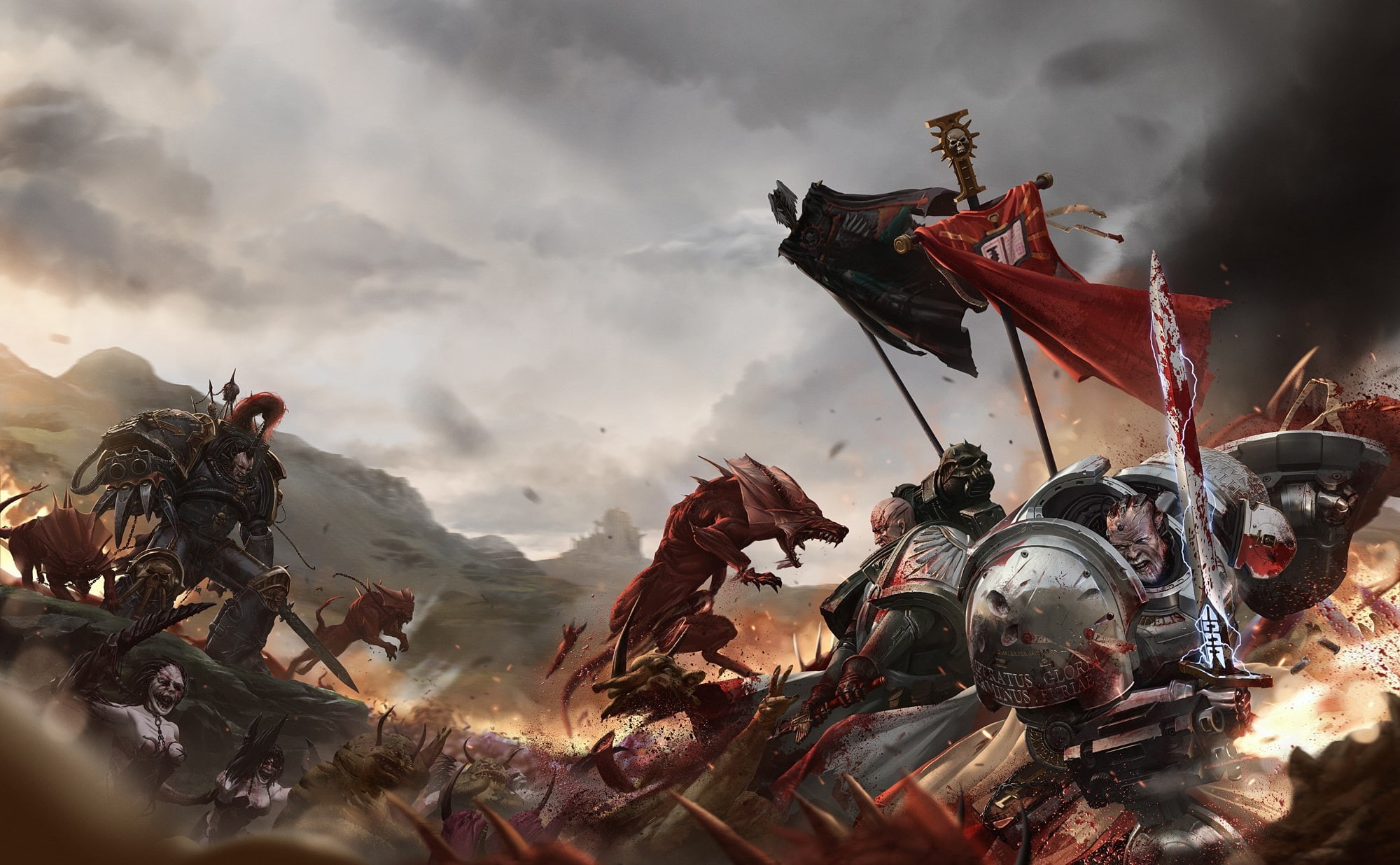 warhammer 40k, 1080P, HD Wallpaper