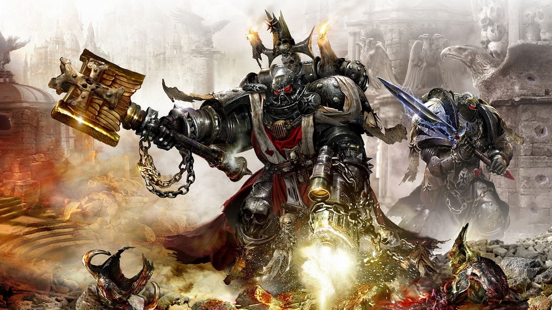 Warhammer 40k, Warhammer, 1080P, Black Templar, HD Wallpaper