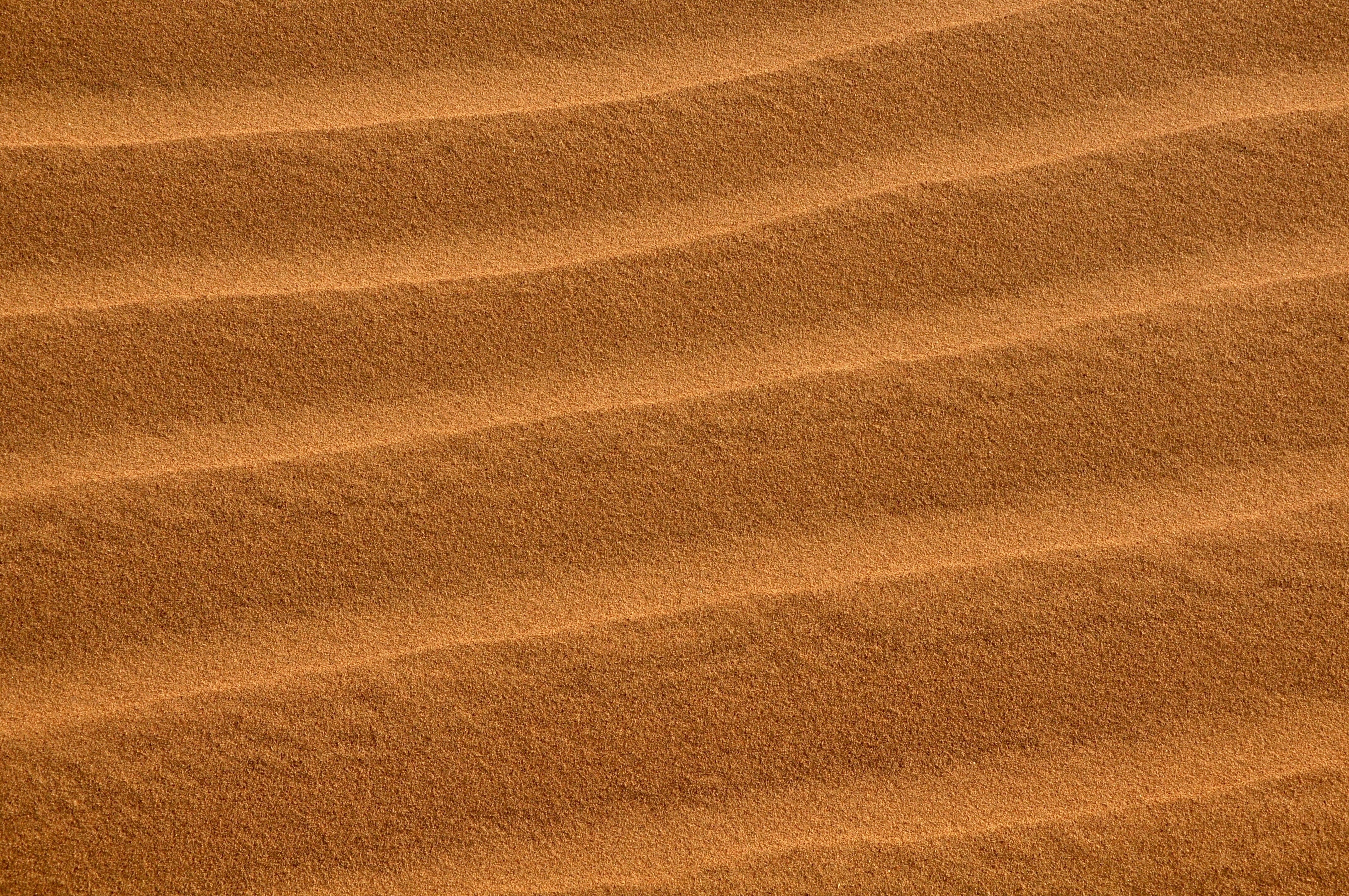 gold colored, wave pattern, tour, brown, beach, pattern, tranquility, sand dune, desert, dunes, backgrounds, textured, texture, no people, nature, climate, HD Wallpaper