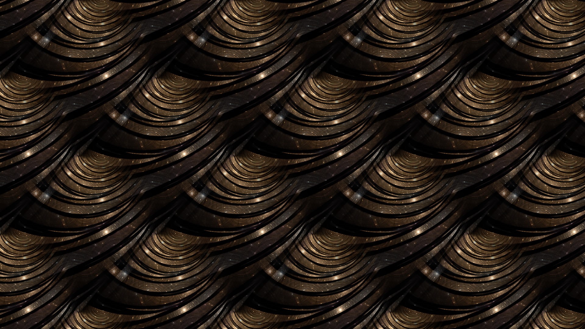 fractal, pattern, 1080P, abstract, 3D fractal, digital art, HD Wallpaper