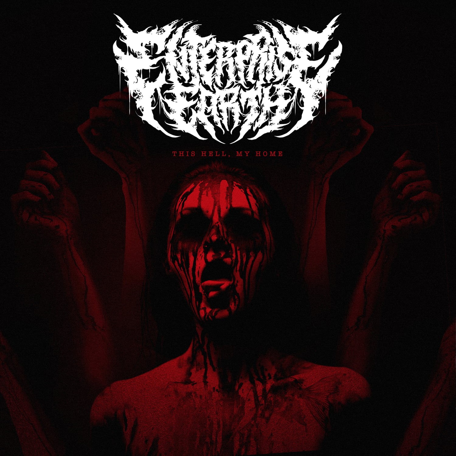 Enterprise earth, 720P, Deathcore, hell, cover art, metal band, Phone HD Wallpaper