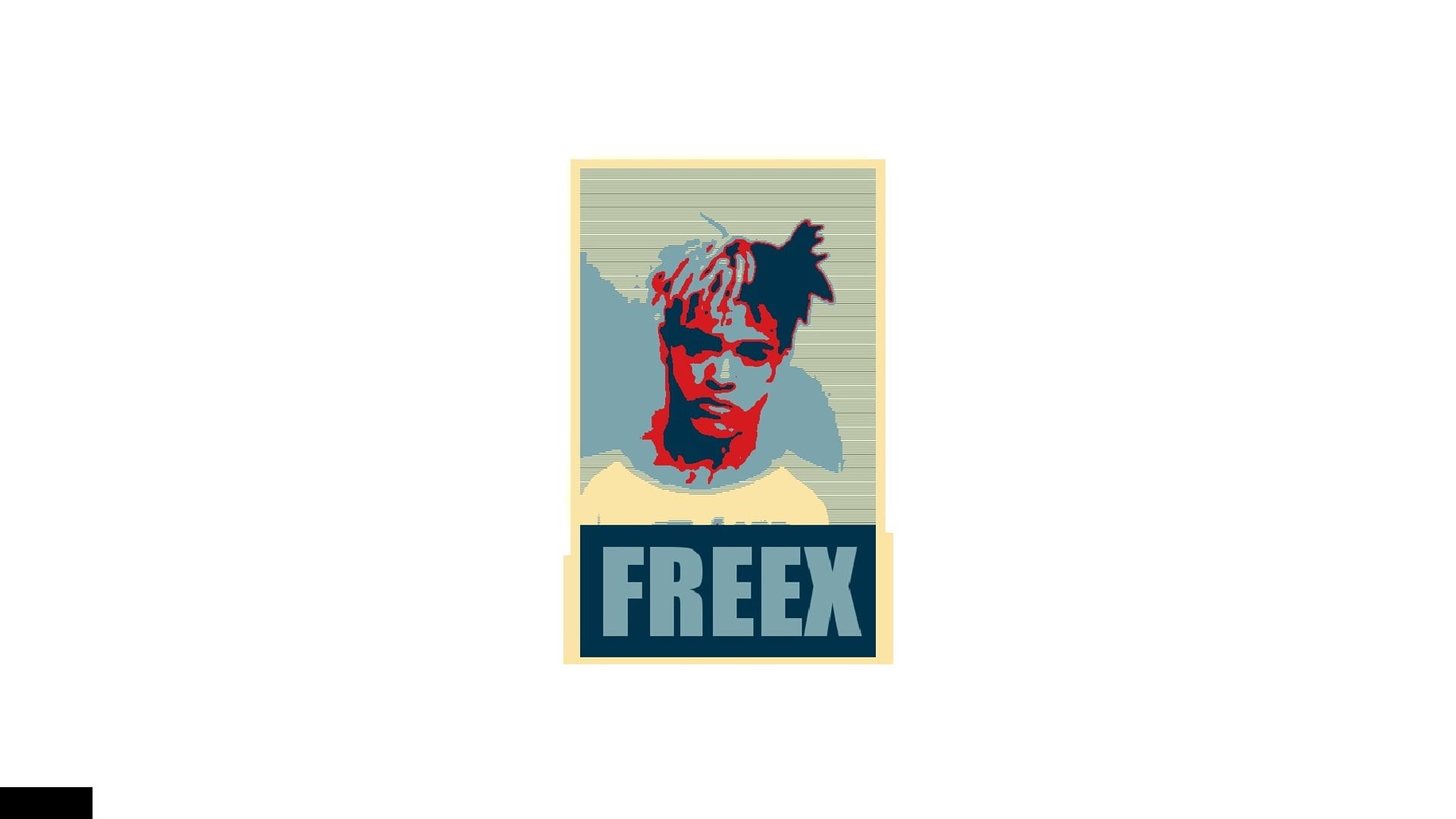 female likeness, human representation, no people, logo, sign, musician, communication, male likeness, copy space, XXXTENTACION, representation, indoors, HD Wallpaper