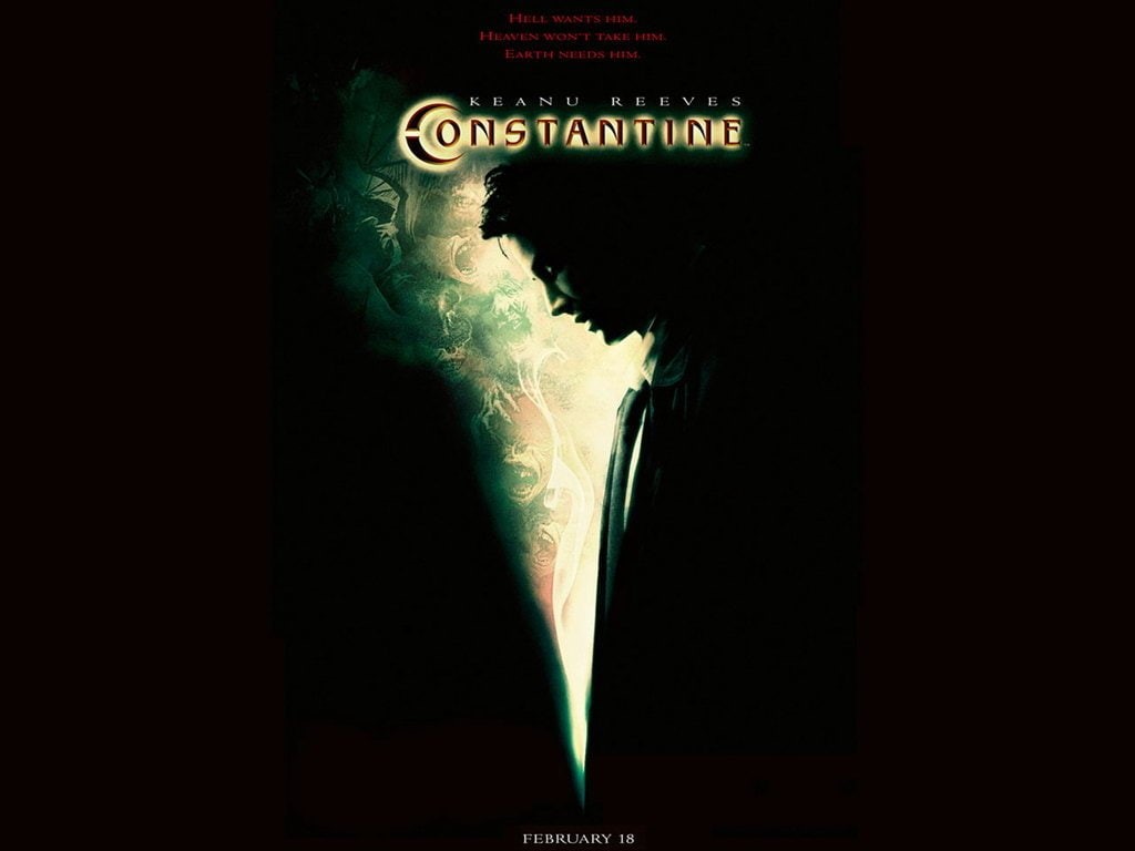 480P, Movie, poster, Constantine, John Constantine, HD Wallpaper