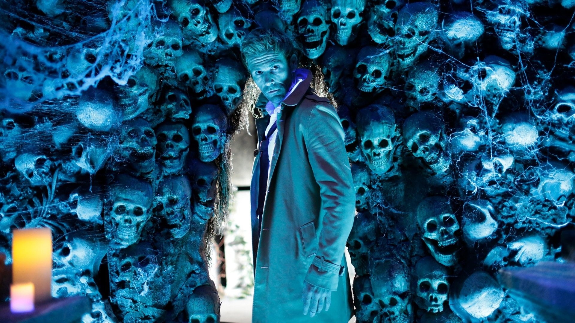 Constantine (TV Show), 1080P, TV Show, John Constantine, Constantine, Skull, HD Wallpaper