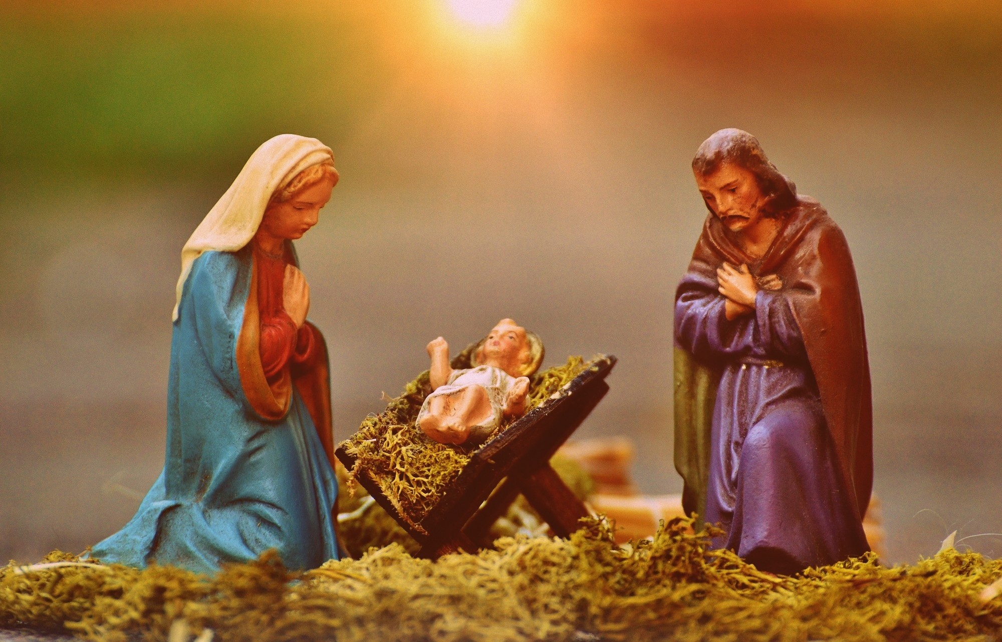 real people, 1080P, traditional clothing, representation, clothing, christmas time, lifestyles, figurine, sitting, women, people, nativity scene, belief, HD Wallpaper