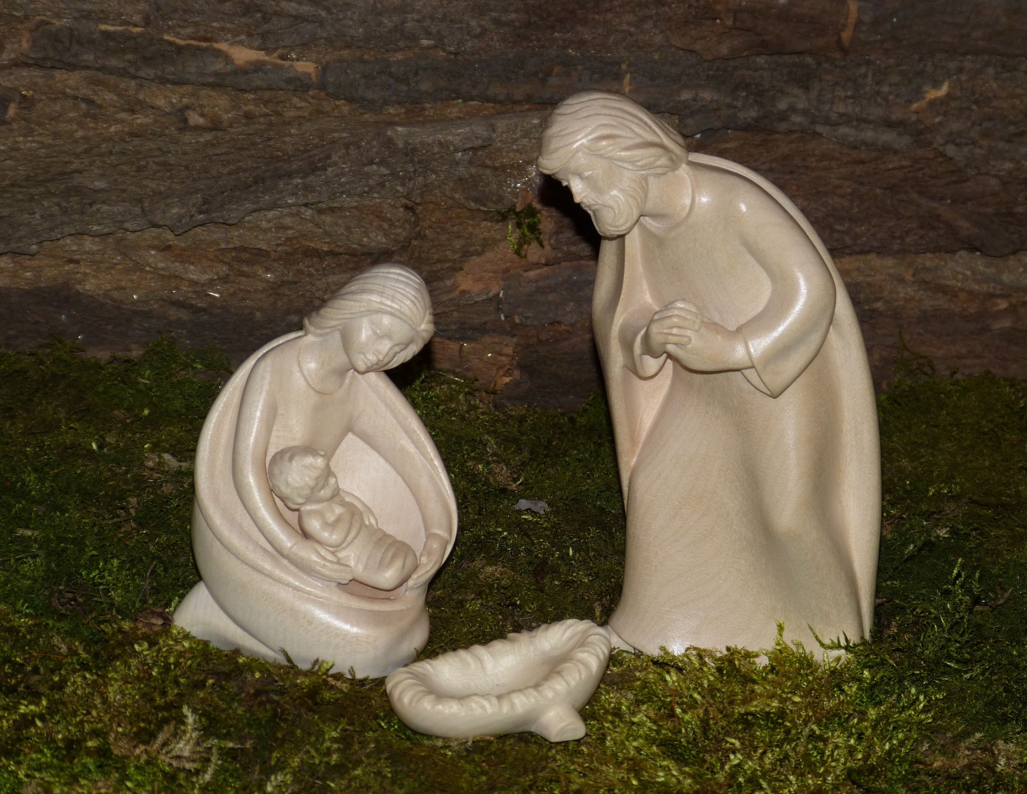 santon, female likeness, close-up, religion, solid, plant, christmas crib figures, white color, carving - craft product, figurine, arts crafts, day, figure, HD Wallpaper