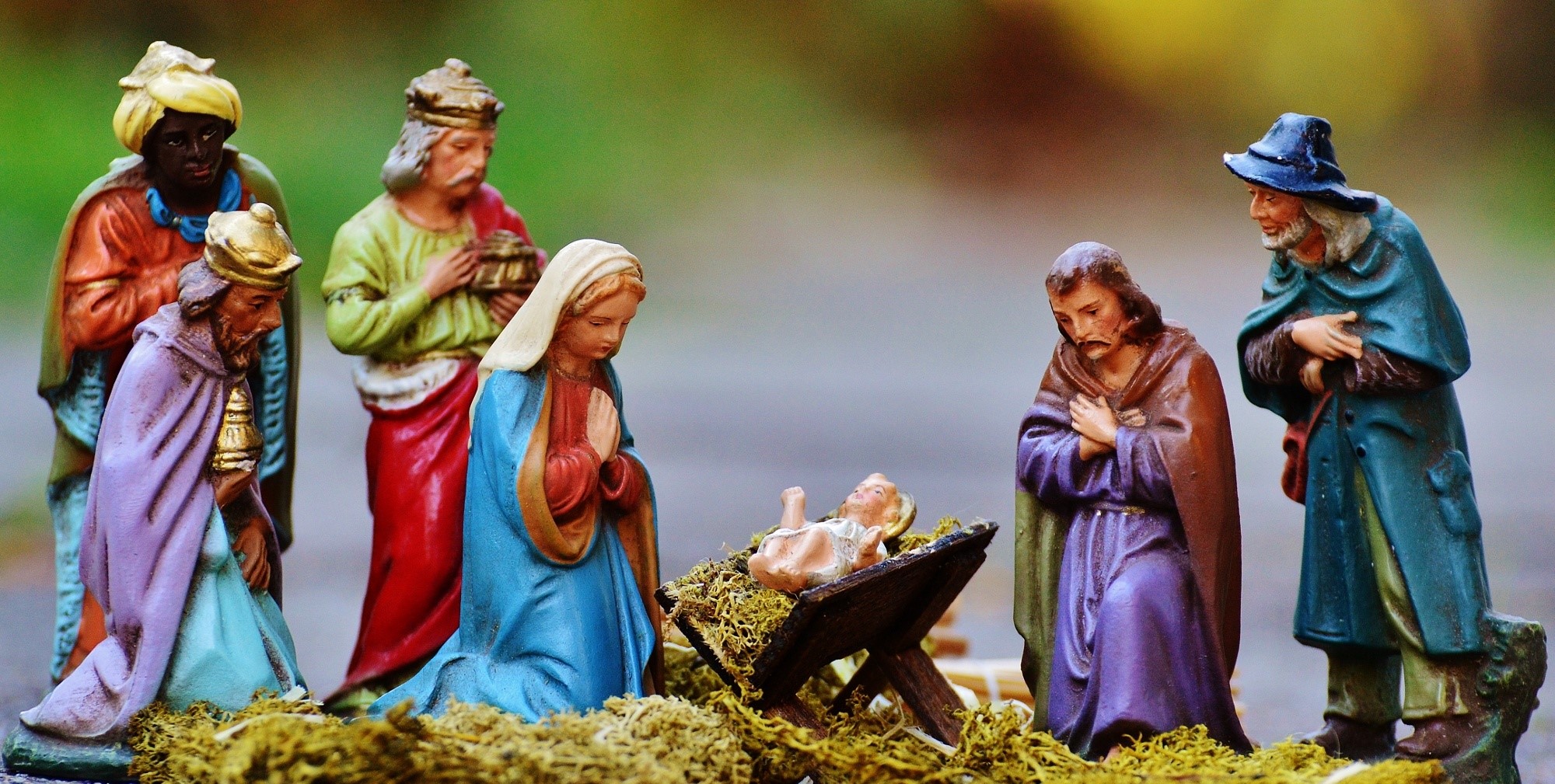people, representation, statue, christ child, adult, male likeness, belief, group of people, cultures, figure, josef, nativity scene, kings, christmas, HD Wallpaper