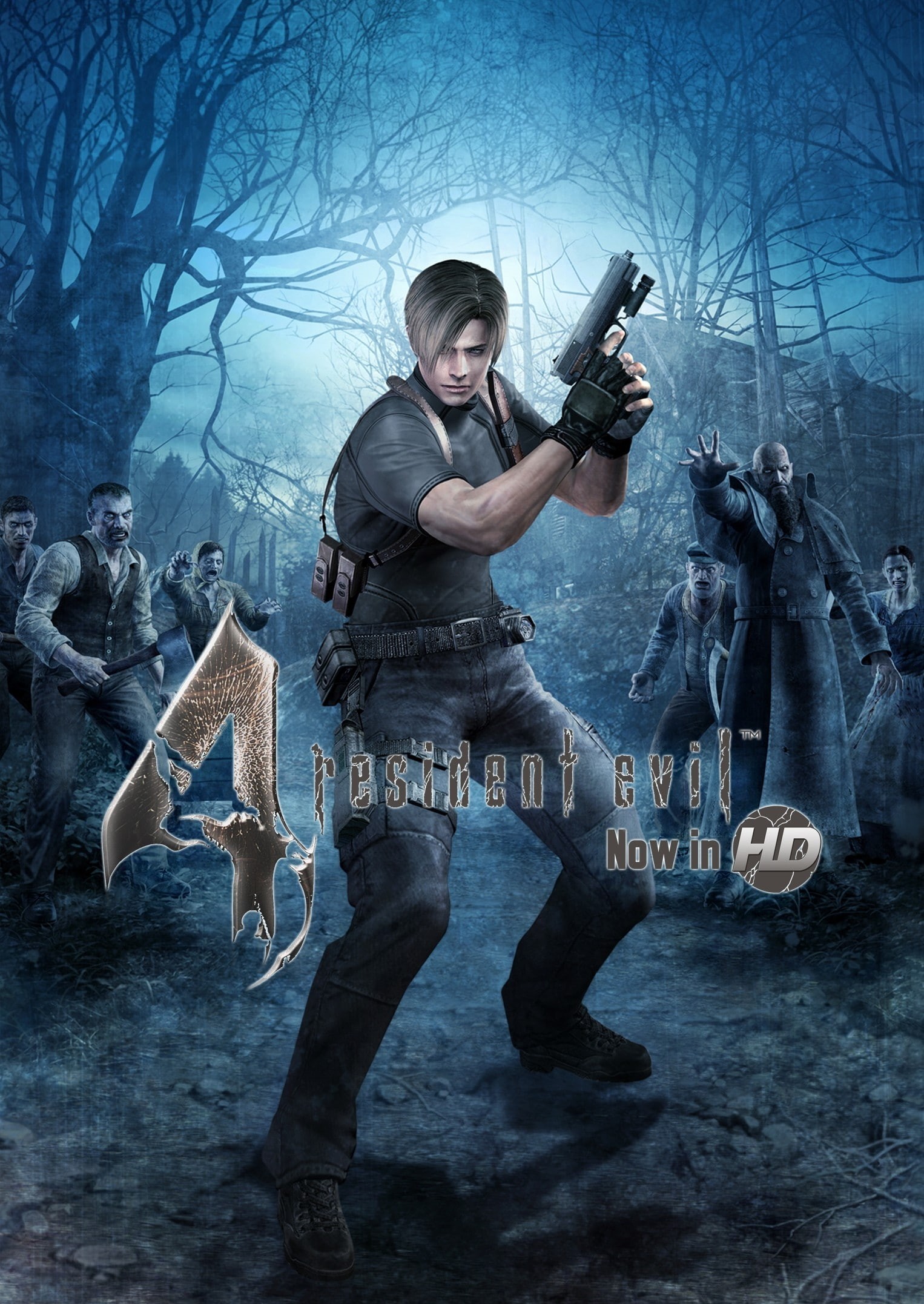 evil, x, hd, resident evil 4, games, art, video, resident, 1080P, Phone HD Wallpaper