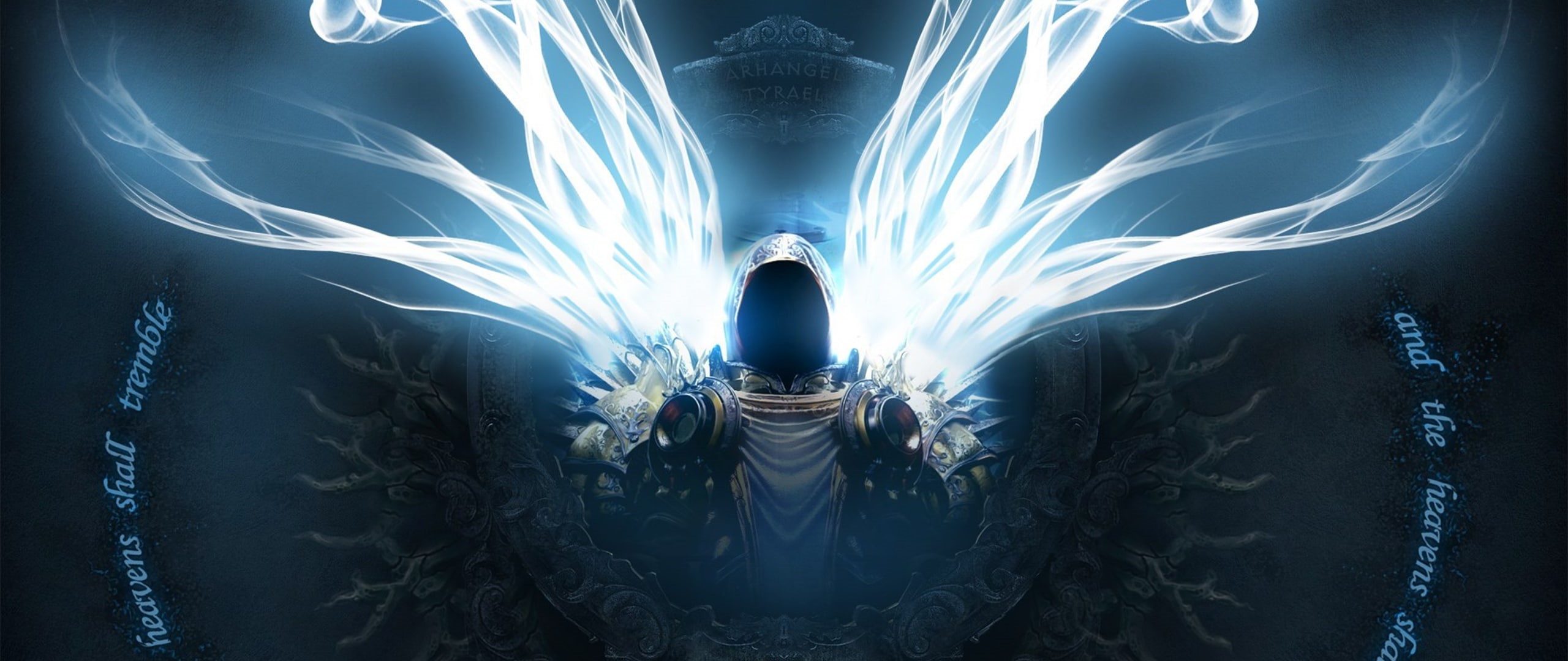 Diablo, video games, wide, 2K, tyrael, ultra, HD Wallpaper