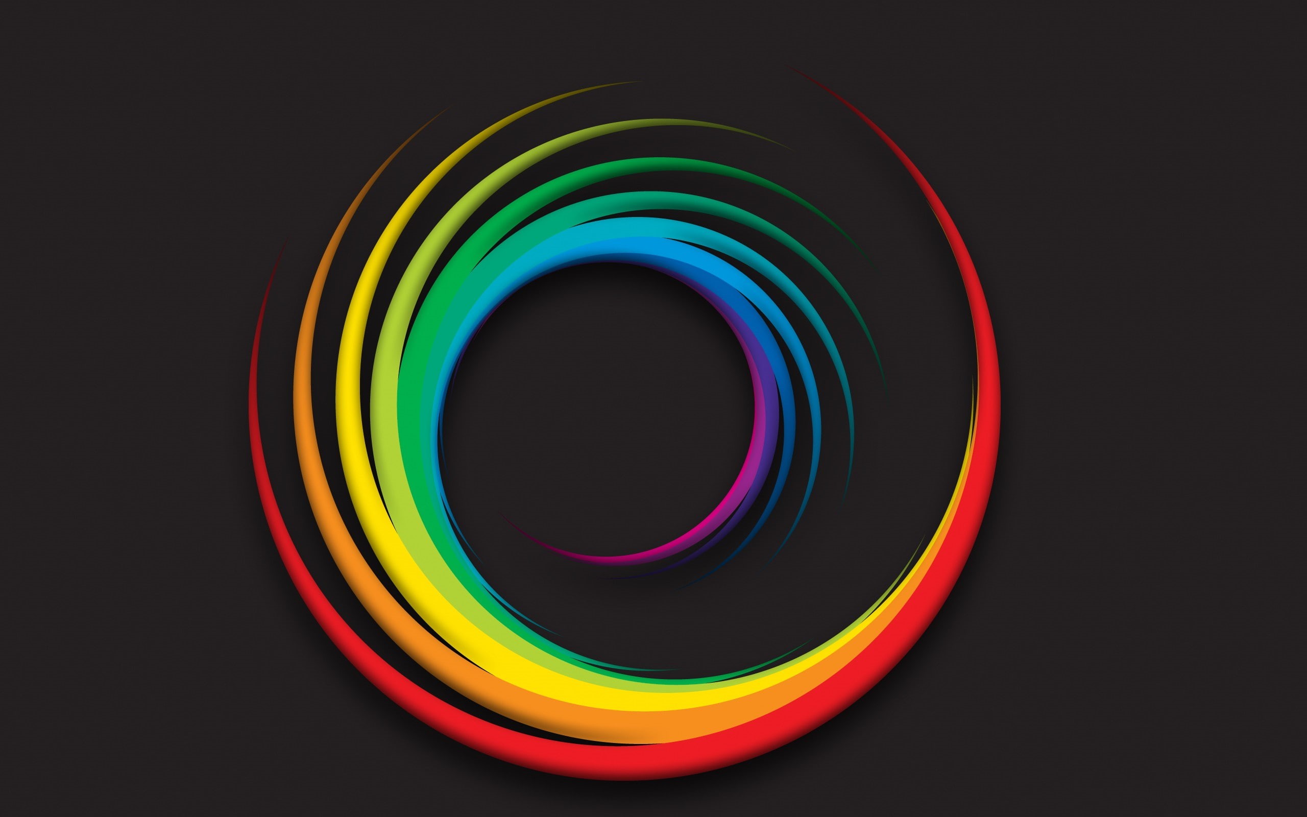 abstract, 2K, swirls, HD Wallpaper
