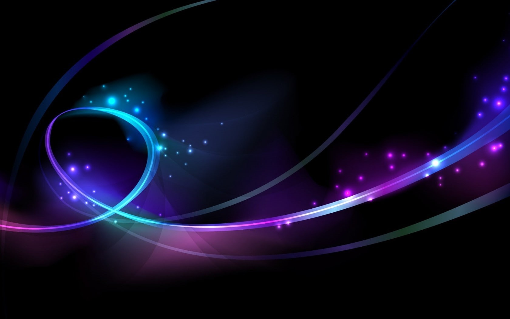digital composite, light - natural phenomenon, dark, abstract, black background, light trail, light, lighting equipment, illuminated, curve, multi colored, HD Wallpaper