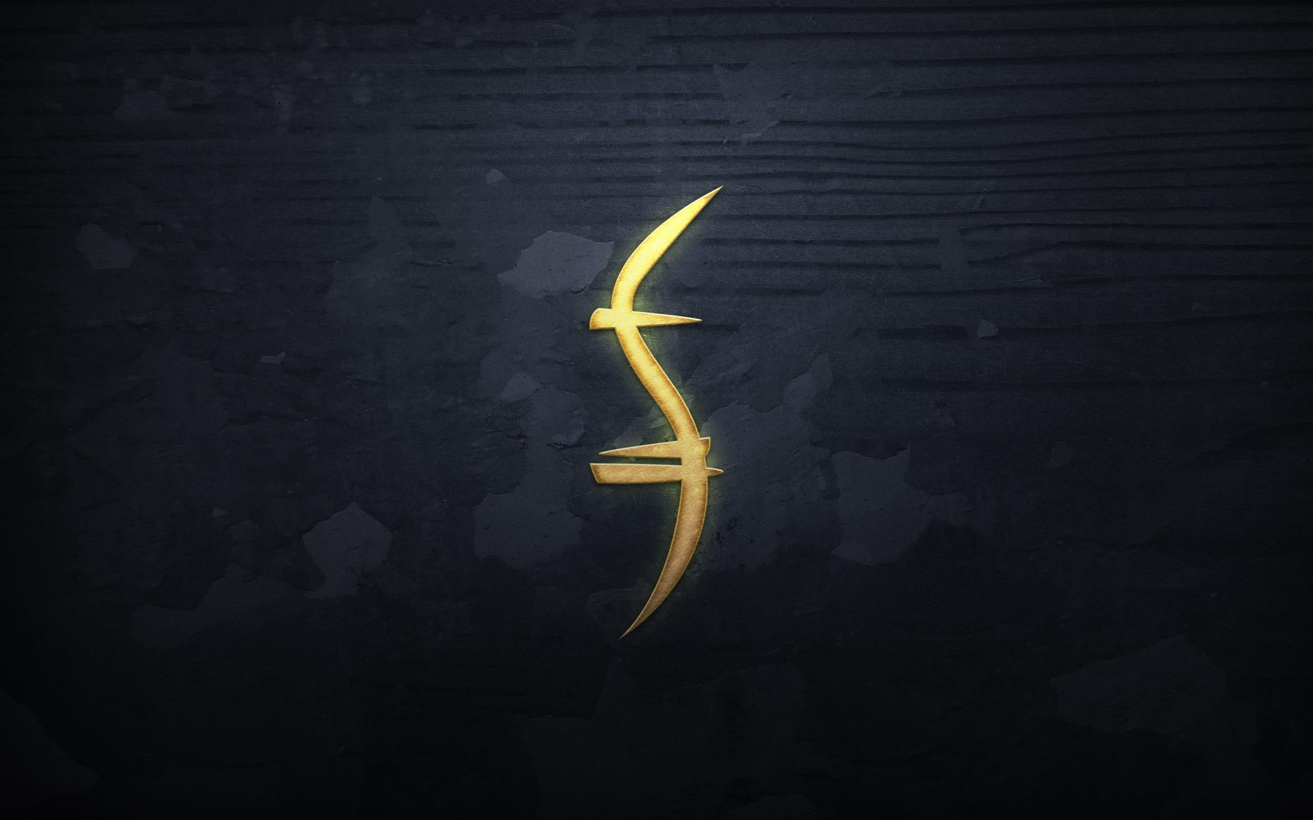 yellow, swirl, logo, 2560x1600, tv shows, symbol, 2K, heroes, HD Wallpaper