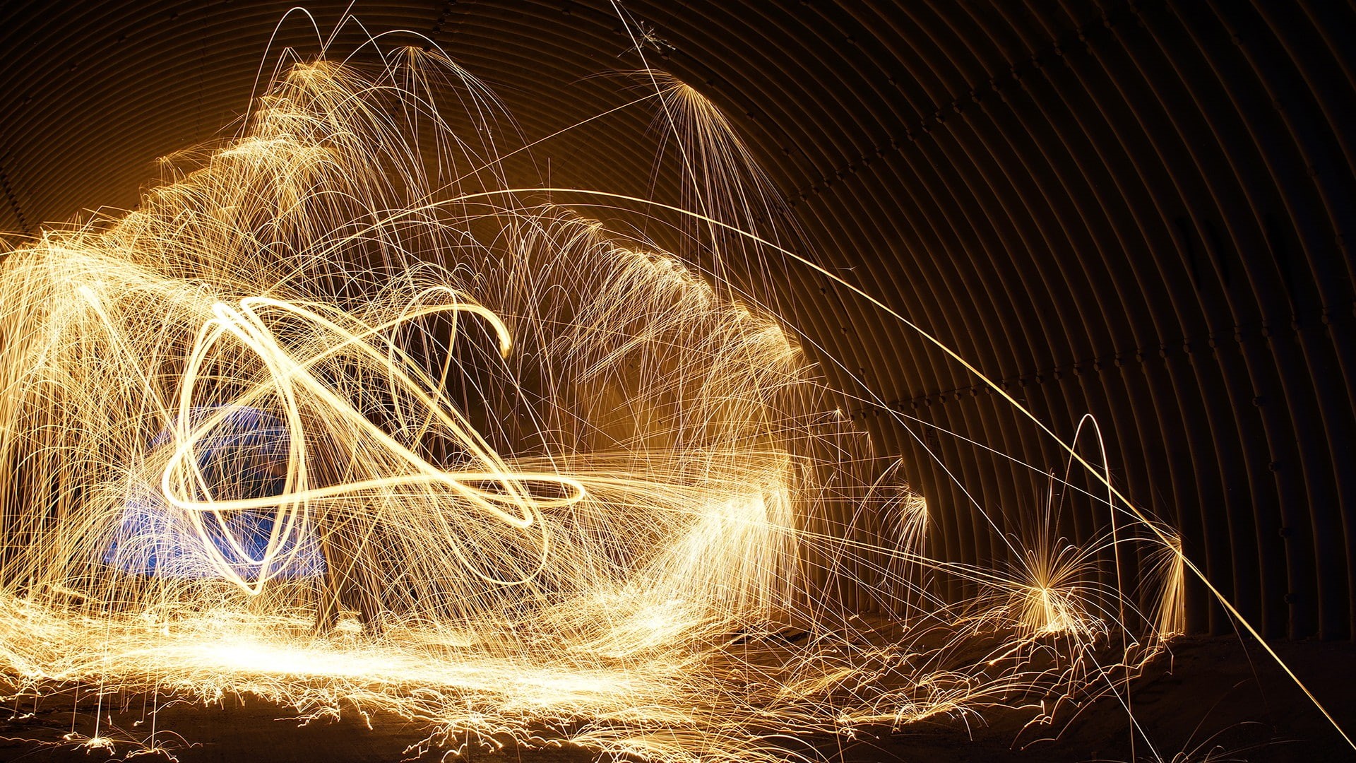 motion, fire, lights, illuminated, close-up, abstract, complexity, light trail, swirls, arts culture and entertainment, indoors, night, glowing, pattern, HD Wallpaper