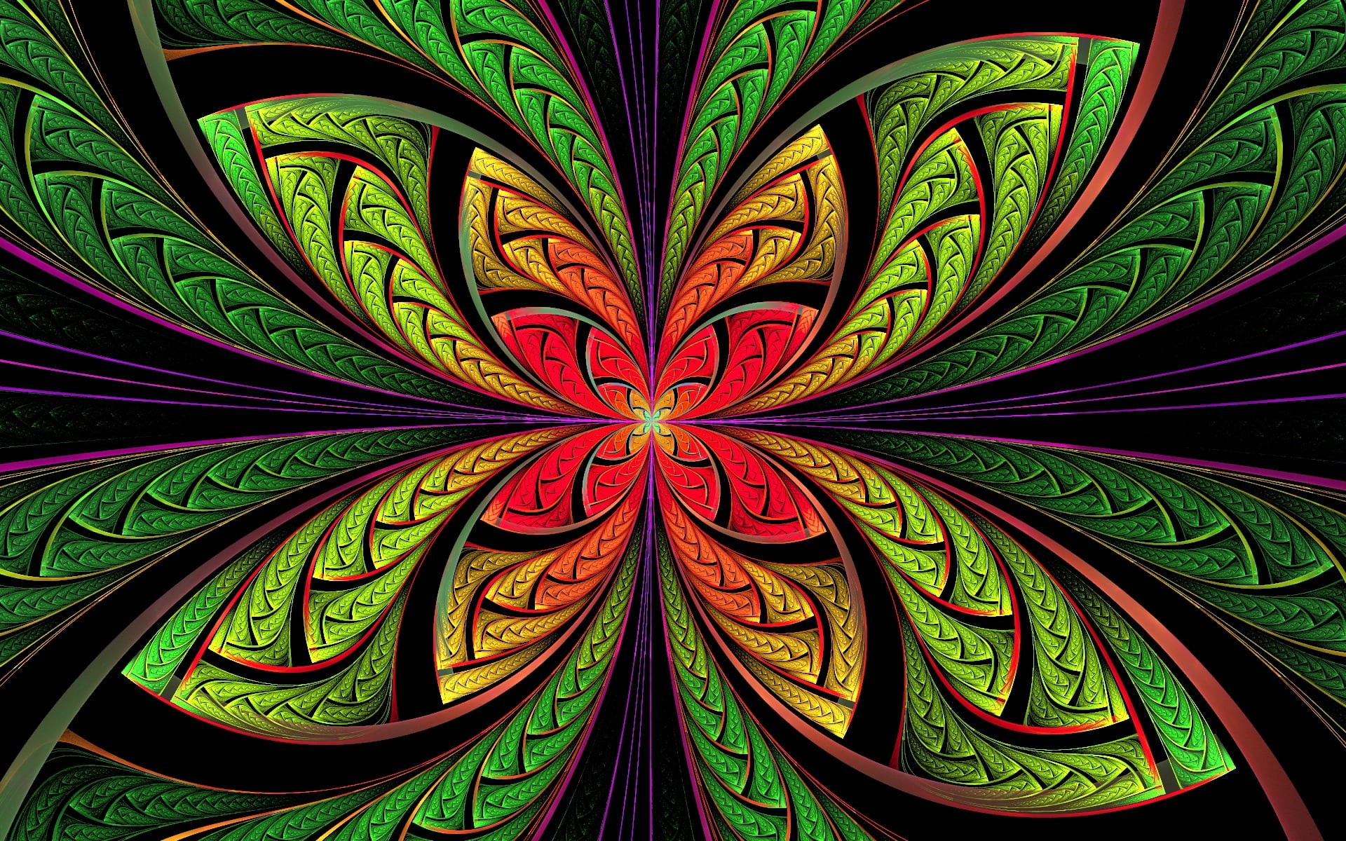 multi Colored, retro Styled, built structure, choice, optical, flower shape, elegance, colors, close-up, no people, shape, 1080P, creativity, bright, leaf, HD Wallpaper