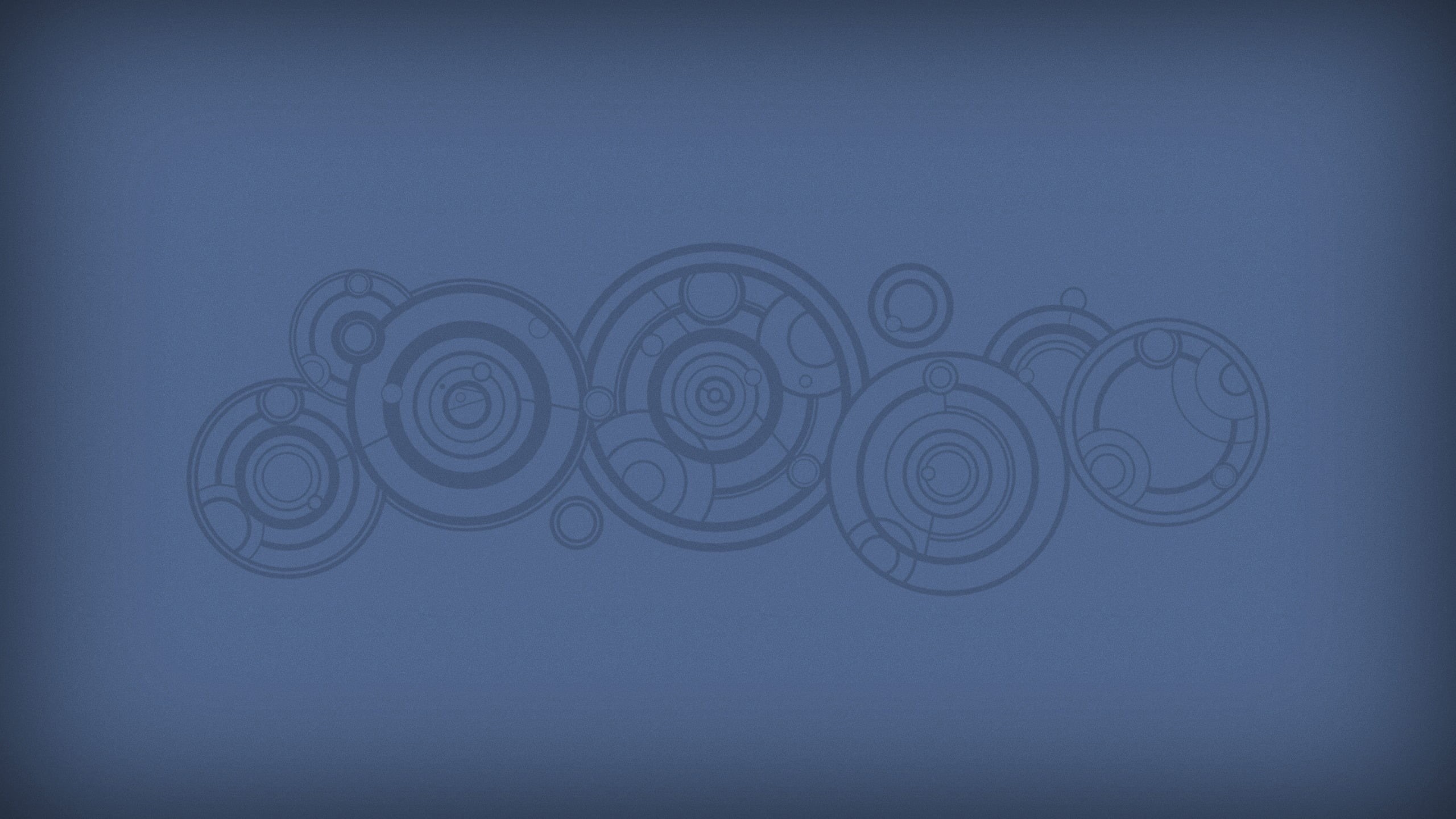 creativity, water, purity, nature, 2K, shape, abstract, no people, circle, geometric shape, illustration, Doctor Who, gray, studio shot, blue background, HD Wallpaper