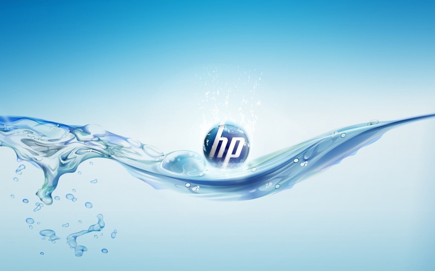 technology, Blue, hd, art, desktop, 720P, Hp, Splash, Laptop, computer, HD Wallpaper
