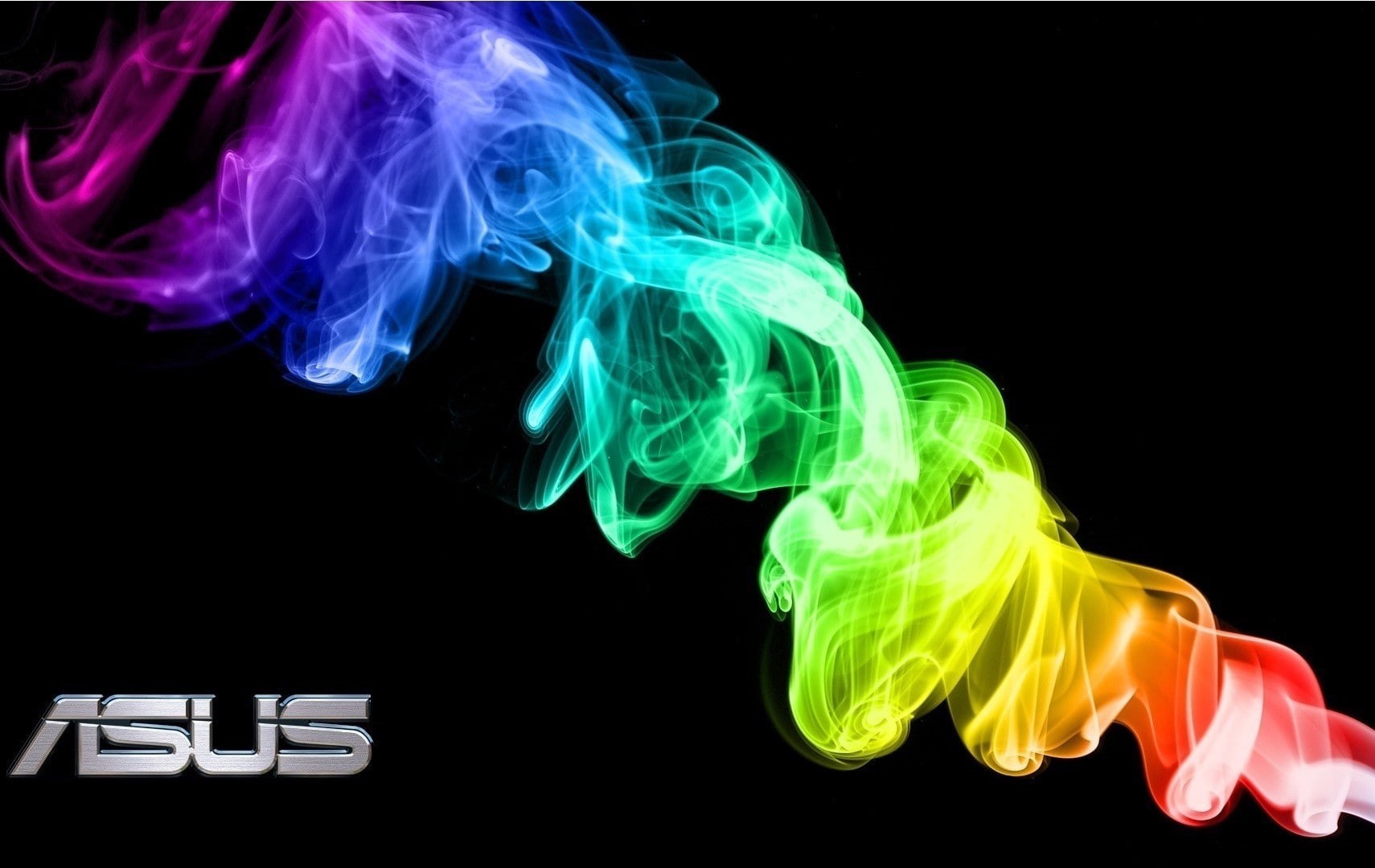 motion, multi colored, black background, studio shot, ASUS, green color, indoors, black color, glowing, minimalism, cut out, abstract, nature, smoke - physical structure, HD Wallpaper