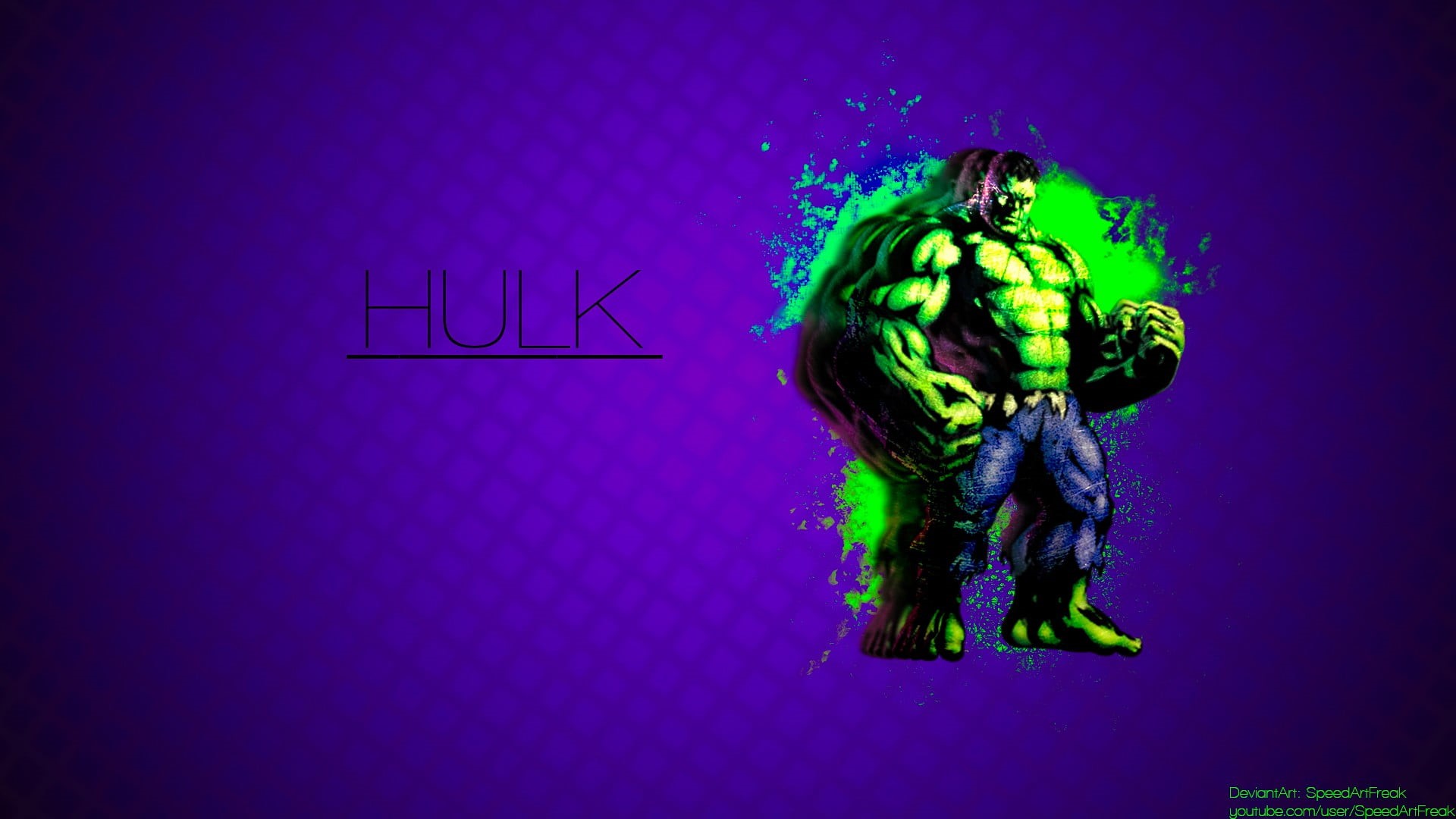 creativity, western script, illustration, communication, incredible, clothing, hairstyle, one person, sign, art and craft, Hulk, text, colored background, HD Wallpaper