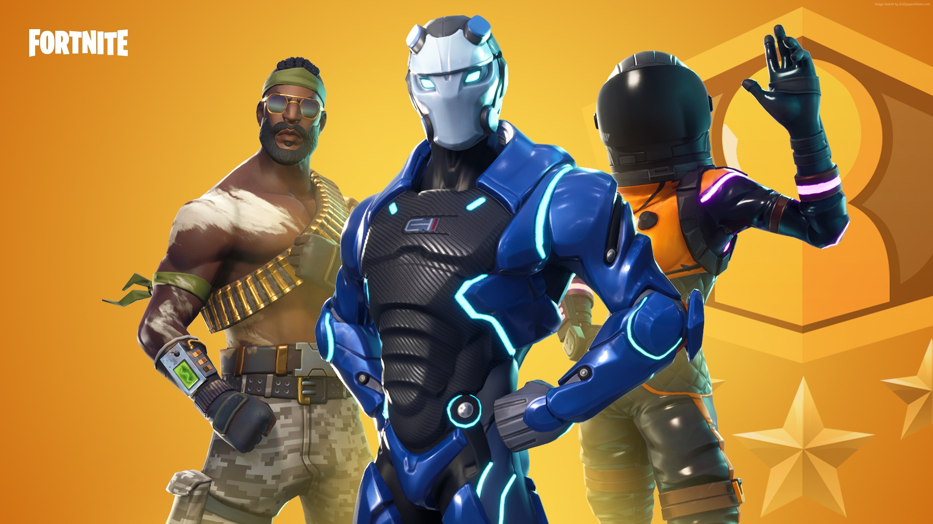 Fortnite, 4K, screenshot, 4K, HD Wallpaper
