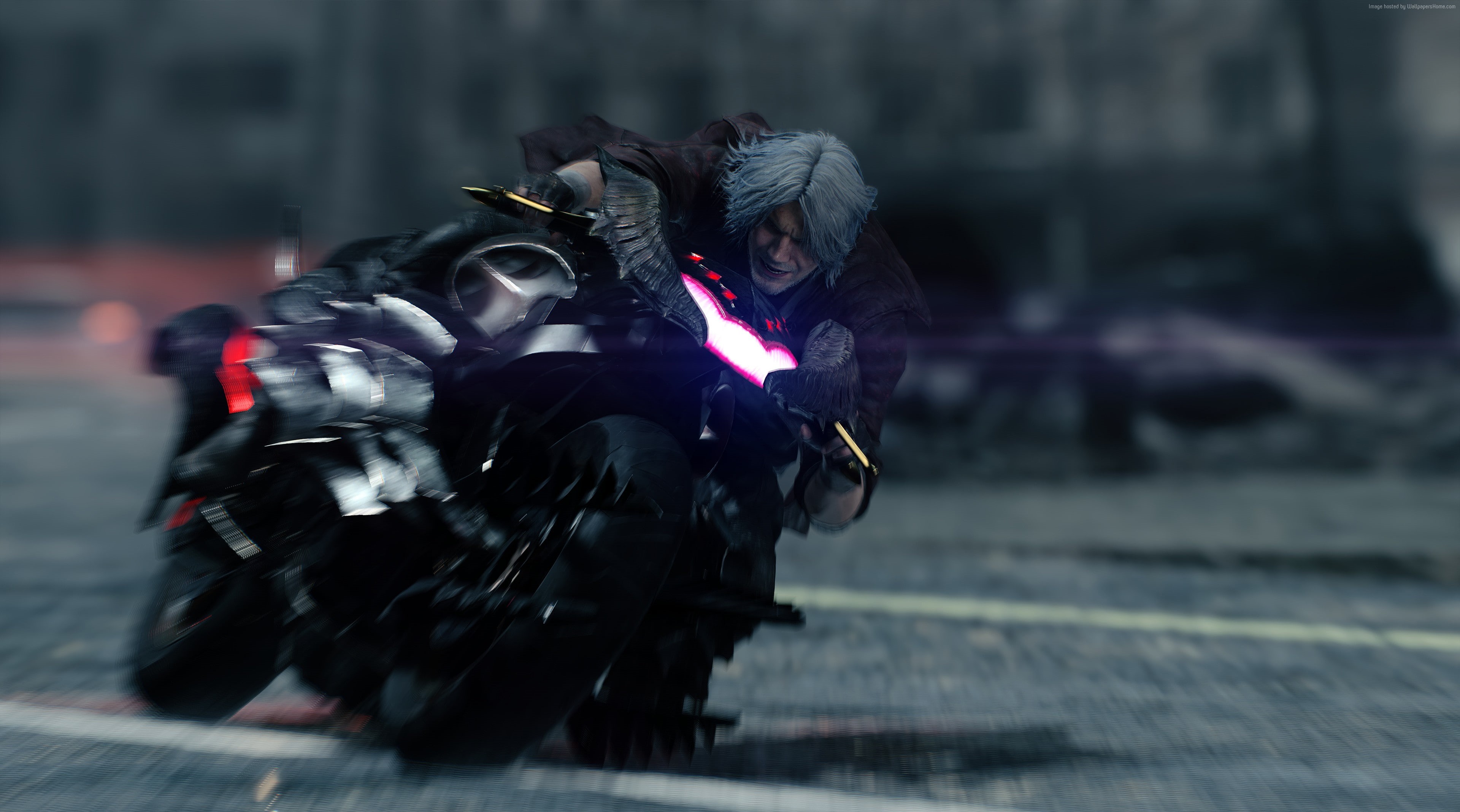 4K, E3 2018, 4K, Devil May Cry 5, screenshot, HD Wallpaper