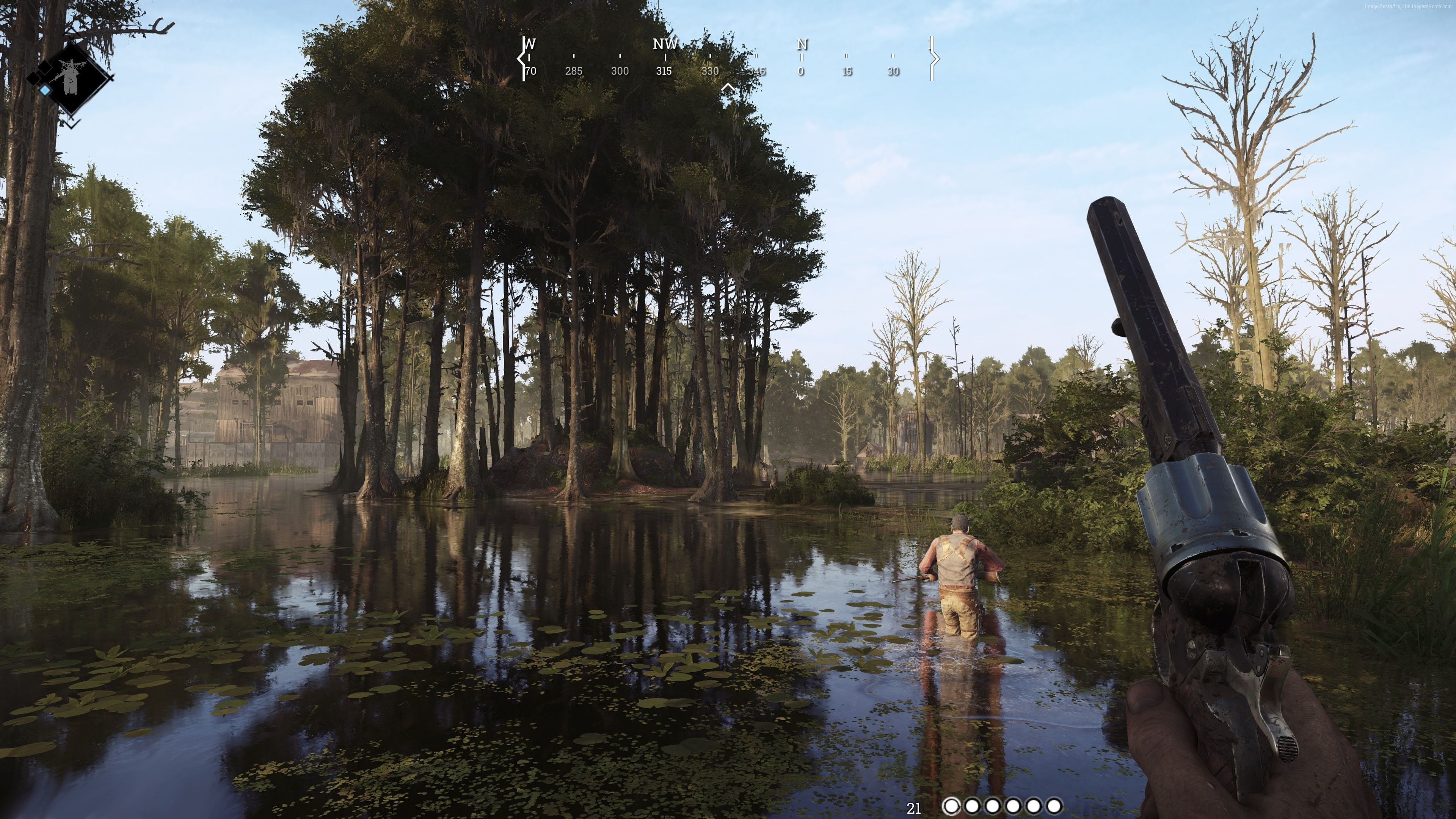 4K, screenshot, 4K, Hunt: Showdown, HD Wallpaper