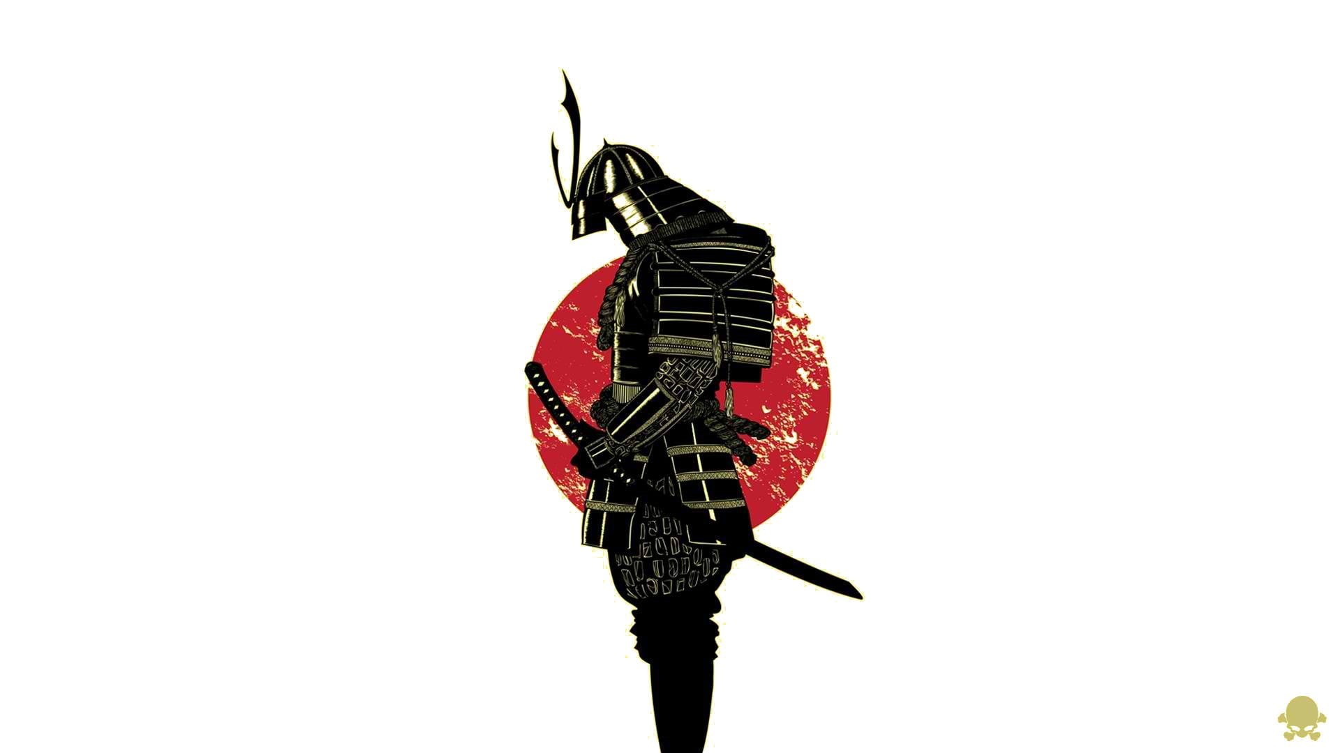 representation, white background, no people, studio shot, animal wildlife, butterfly - insect, samurai, 1080P, single object, animal, red, close-up, animal themes, HD Wallpaper