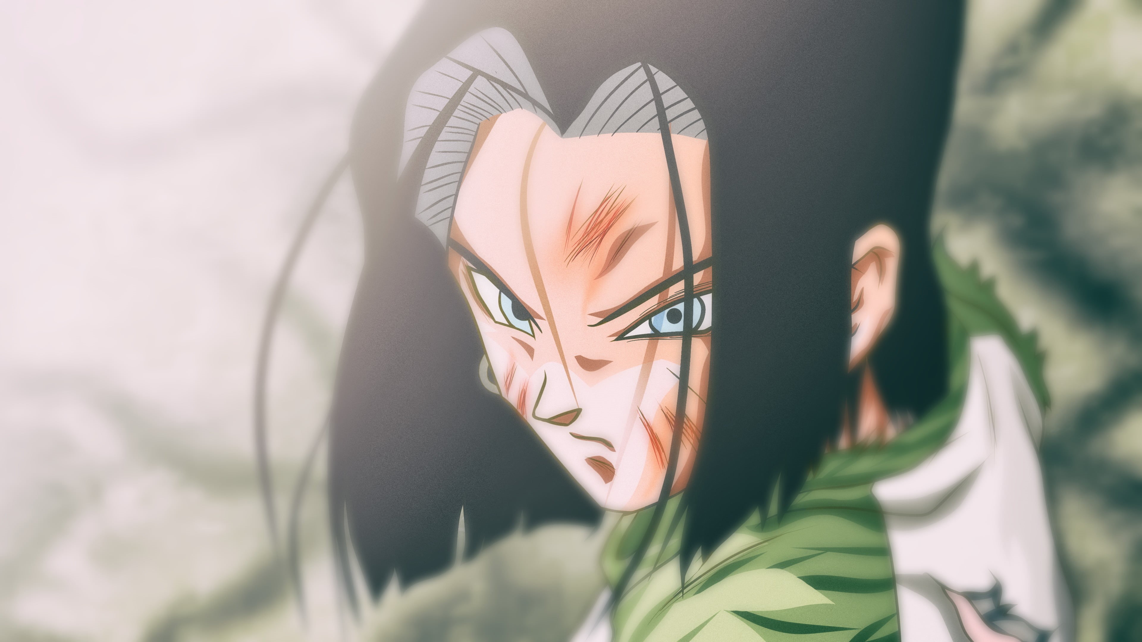 close-up, looking, Dragon Ball Super, portrait, headshot, glasses, nature, beautiful woman, real people, focus on foreground, zandroid, 4K, day, young women, HD Wallpaper