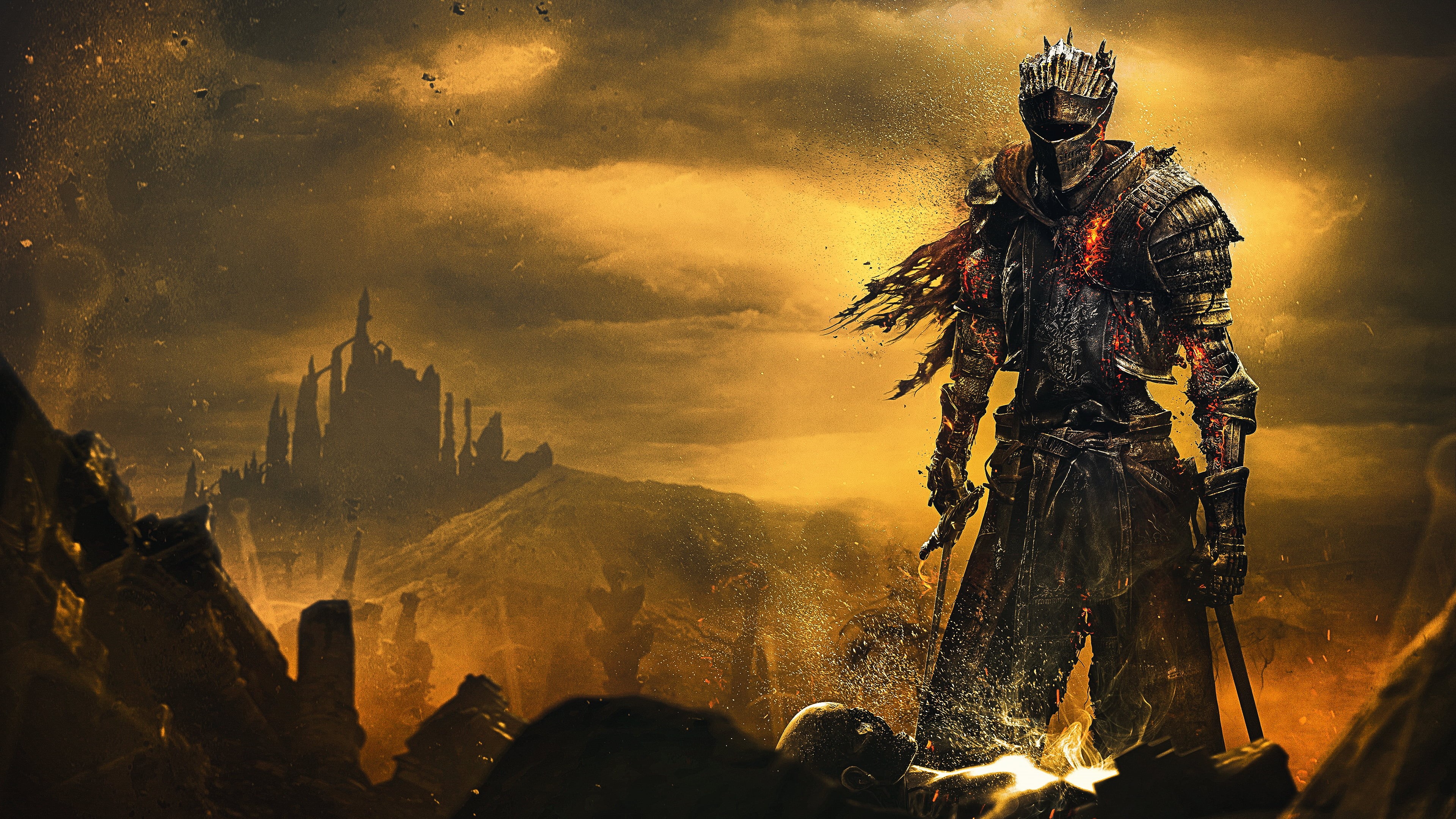 Dark Souls III, Soul of Cinder, Dark Souls, 4K, 4K, dark souls 3, From Software, HD Wallpaper