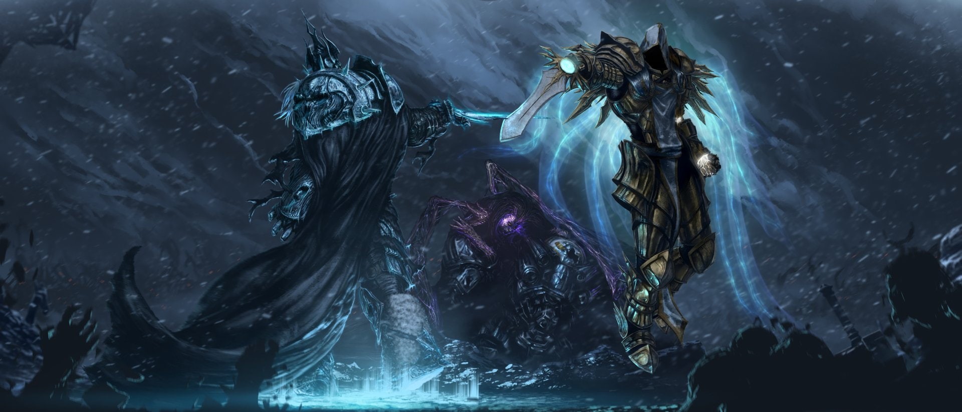 costume, Tyrael (Diablo III), nature, women, one person, Video Game, headshot, Heroes of the Storm, outdoors, Sarah Kerrigan, underwater, sea, mystery, HD Wallpaper