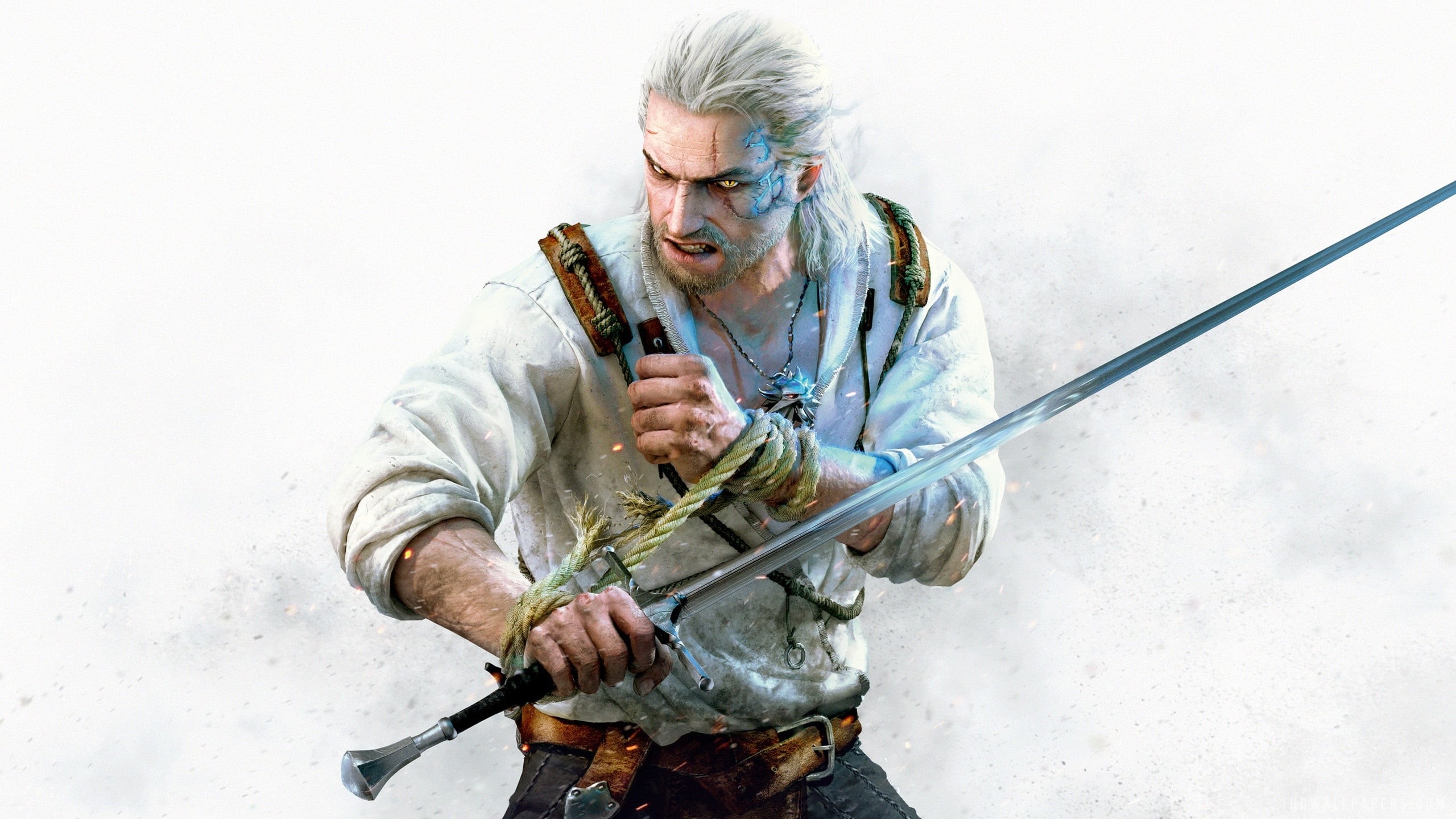 nature, danger, Look, Hearts of Stone, Geralt, outdoors, Beard, mature men, men, waist up, senior Adult, day, occupation, front view, one Person, The Witcher, HD Wallpaper