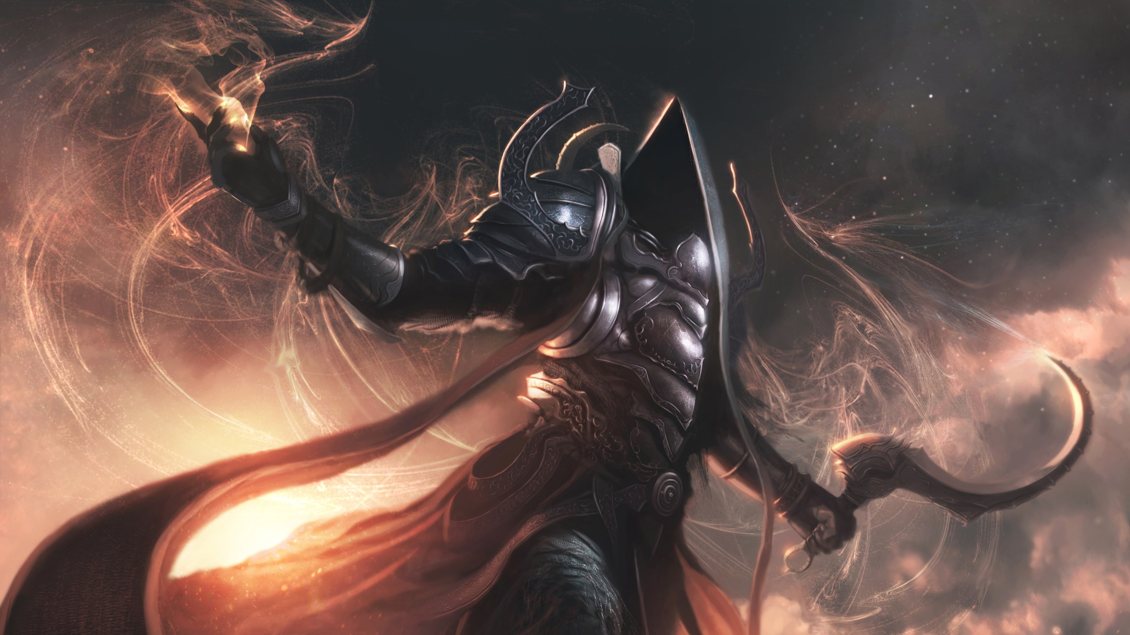 Reaper, 4K, Diablo, Souls, HD Wallpaper