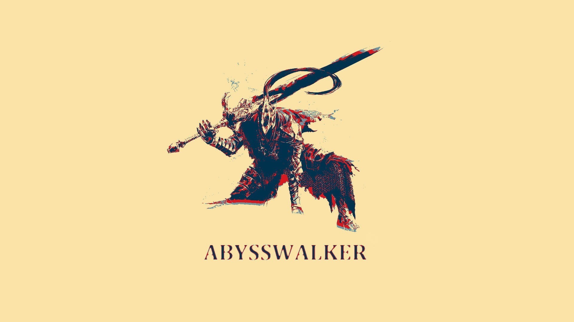 message, no people, western script, copy space, 1080P, dark souls video games artorias the abysswalker, colored background, yellow, studio shot, celebration, HD Wallpaper