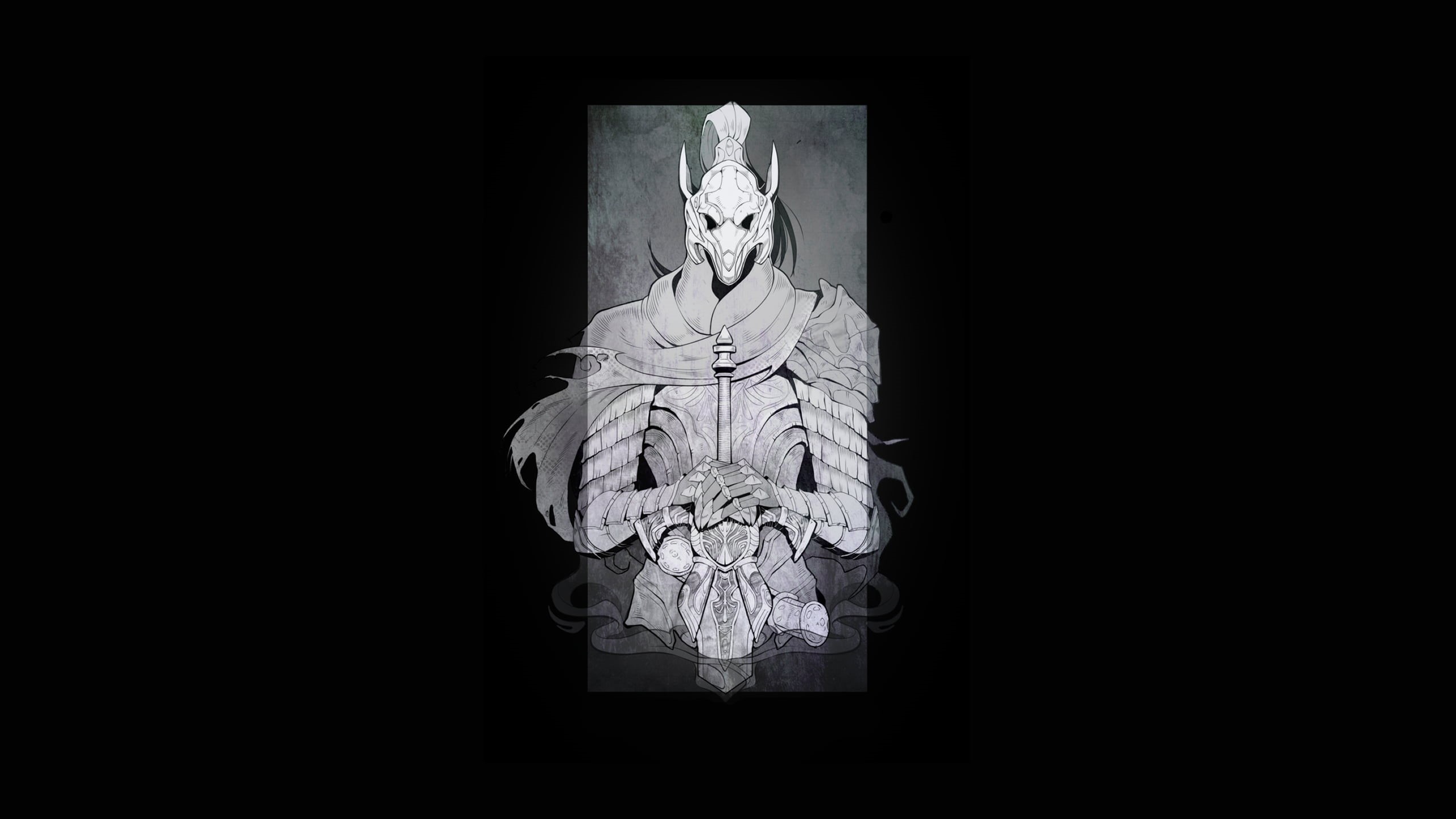 2K, Dark Souls, armor, Artorias the Abysswalker, knight, HD Wallpaper