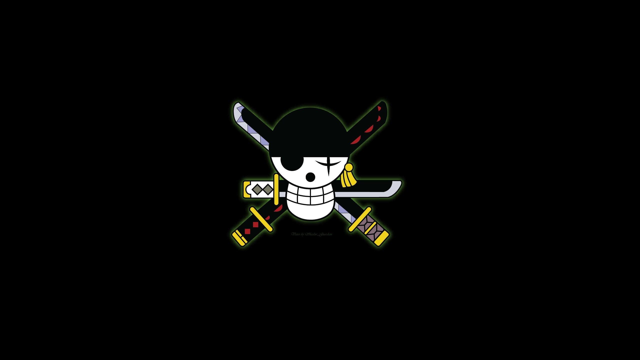 2K, representation, black background, x, no people, piece, px, still life, zoro, copy space, dark, studio shot, indoors, art, creativity, Roronoa Zoro, HD Wallpaper