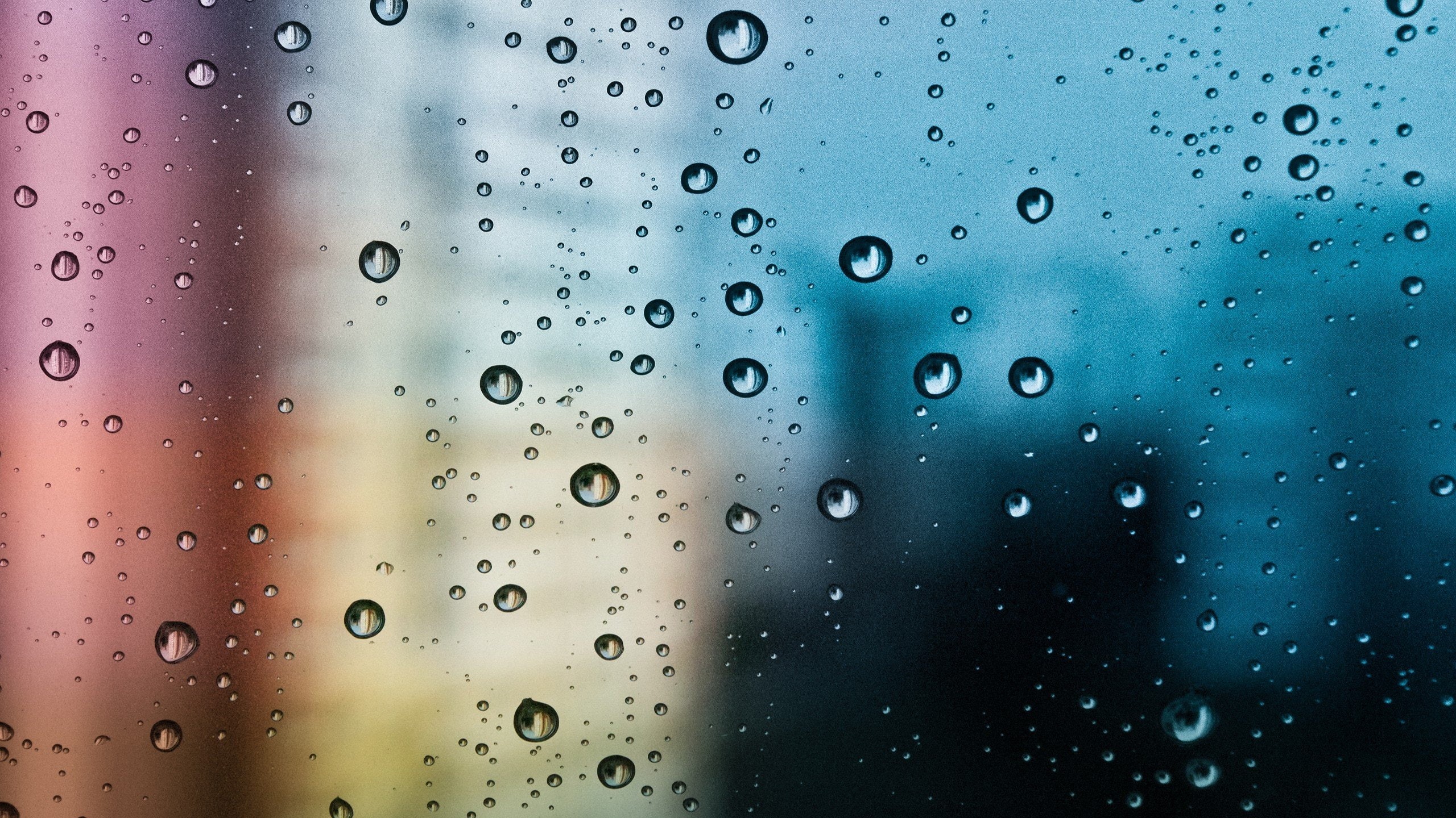 Water On Glass, water, aircraft, drops, hd, 2560x1440 px, x, glass, px, art, water drops, 2K, HD Wallpaper