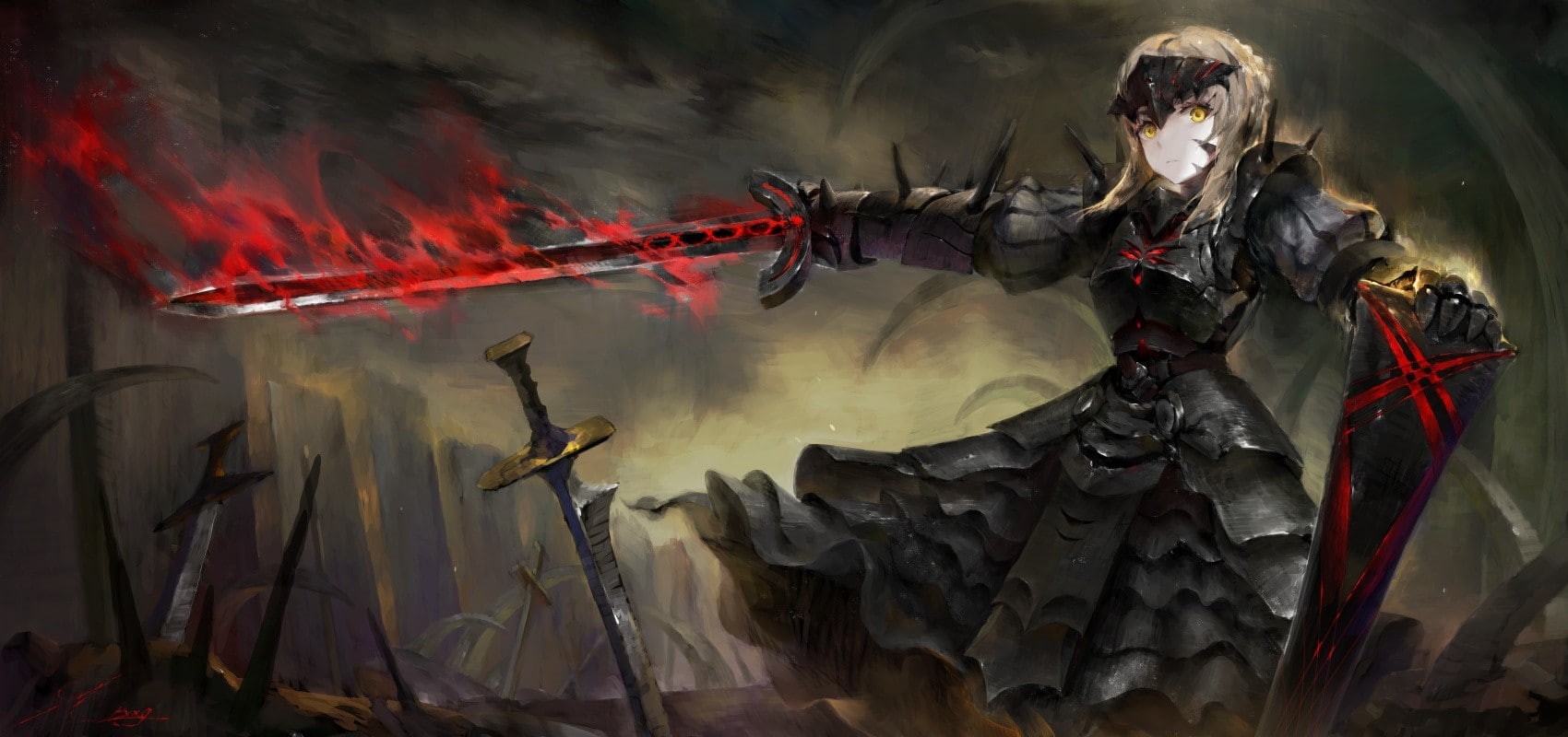 sword, Fate Series, Saber Alter, Fate/Zero, 720P, HD Wallpaper