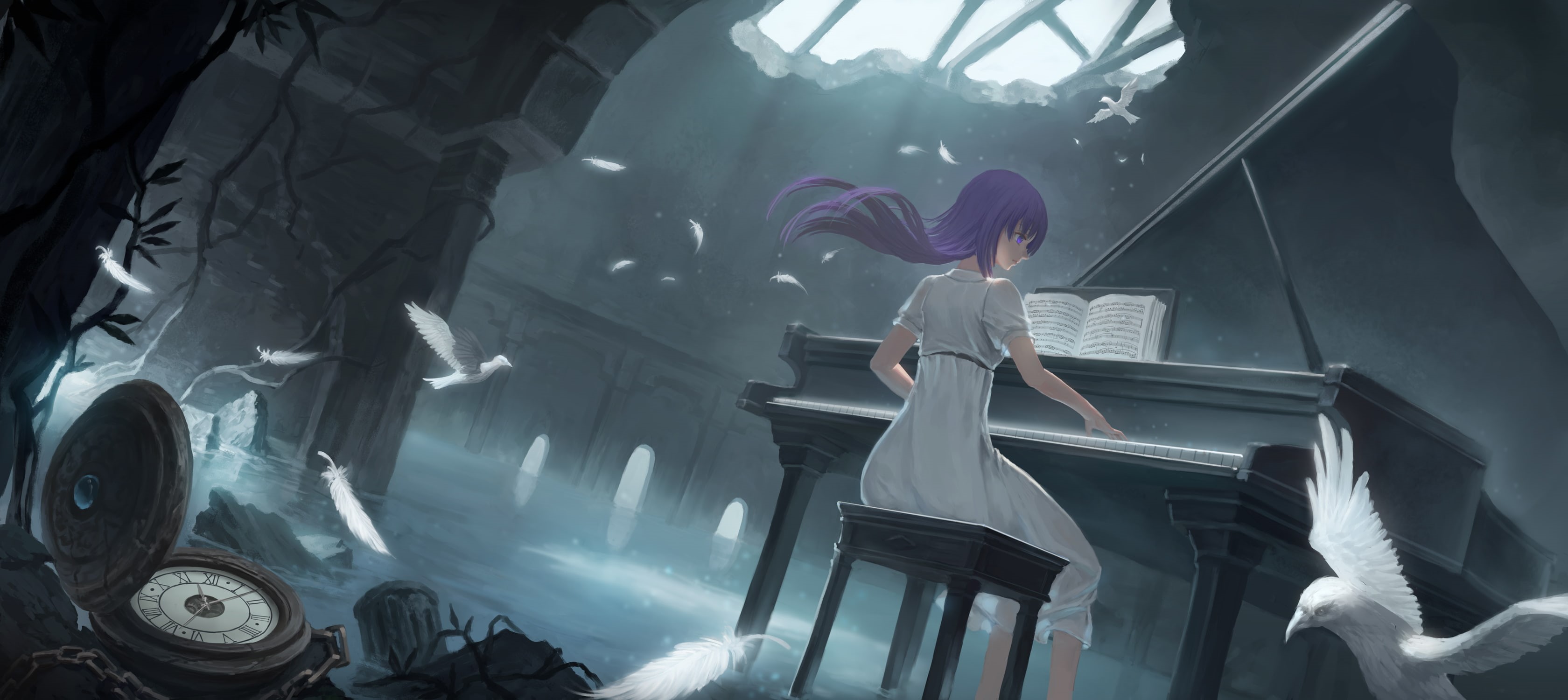 Fate Series, 2K, Matou Sakura, Fate/Stay Night, anime girls, HD Wallpaper