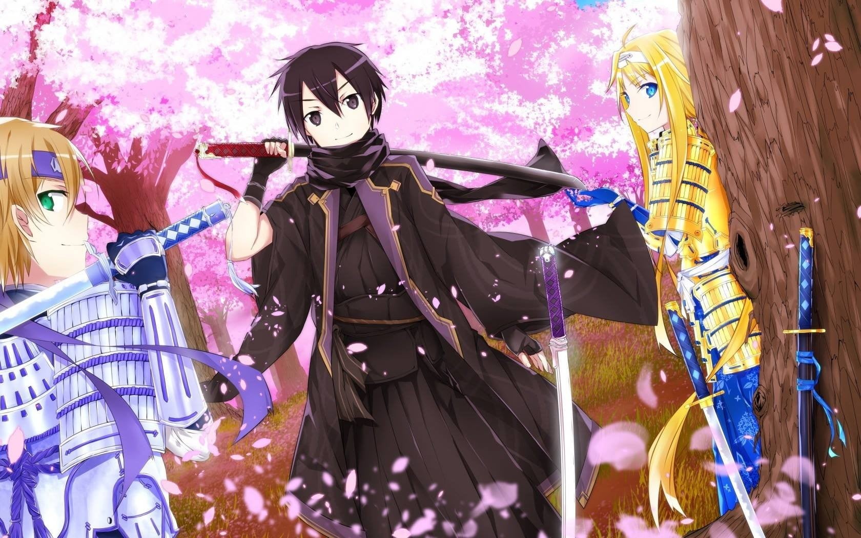 headwear, people, Alice Schuberg, helmet, manga, Sword Art Online, unrecognizable person, indoors, men, celebration, representation, day, human representation, HD Wallpaper