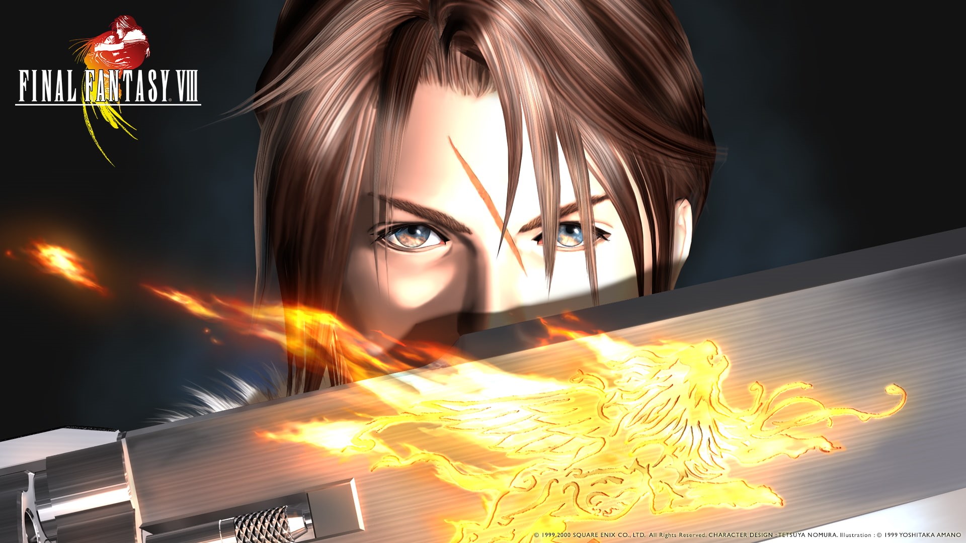 sparks, beautiful woman, portrait, women, Final Fantasy VIII, females, looking at camera, glowing, front view, motion, 1080P, real people, video games, HD Wallpaper